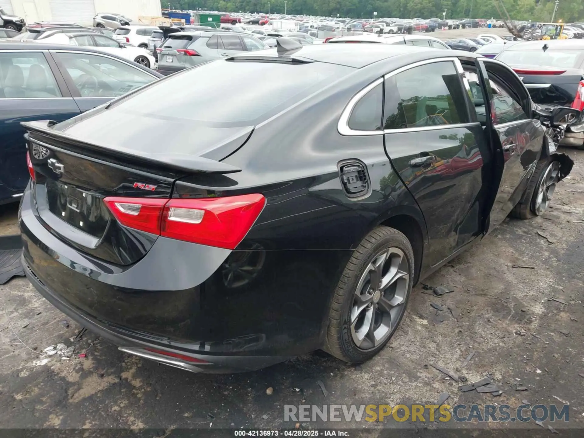 4 Photograph of a damaged car 1G1ZG5ST9KF184581 CHEVROLET MALIBU 2019