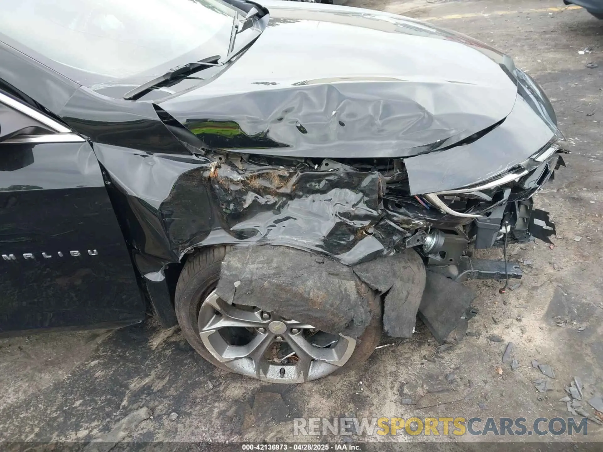 6 Photograph of a damaged car 1G1ZG5ST9KF184581 CHEVROLET MALIBU 2019