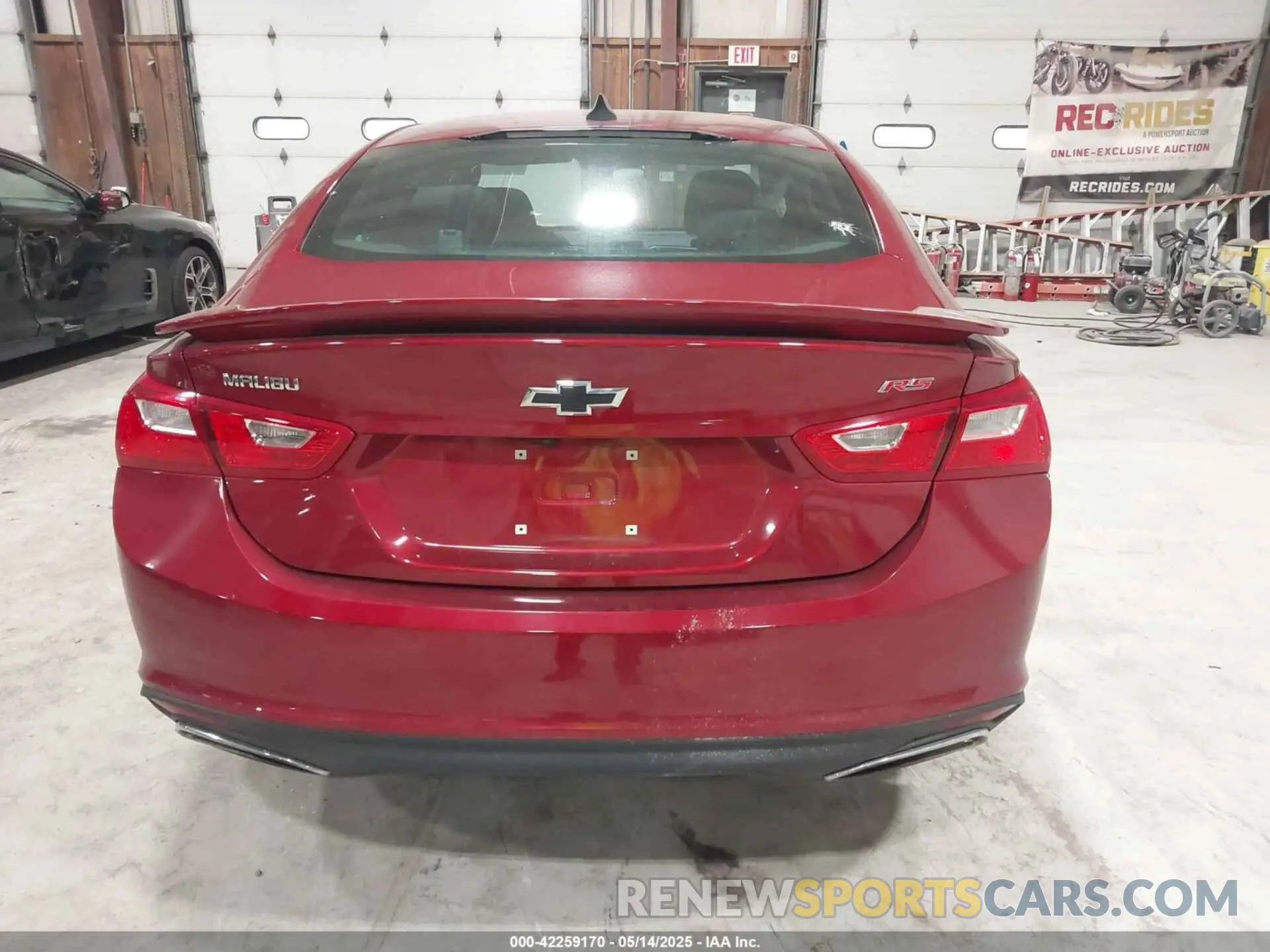 16 Photograph of a damaged car 1G1ZG5ST9KF205106 CHEVROLET MALIBU 2019