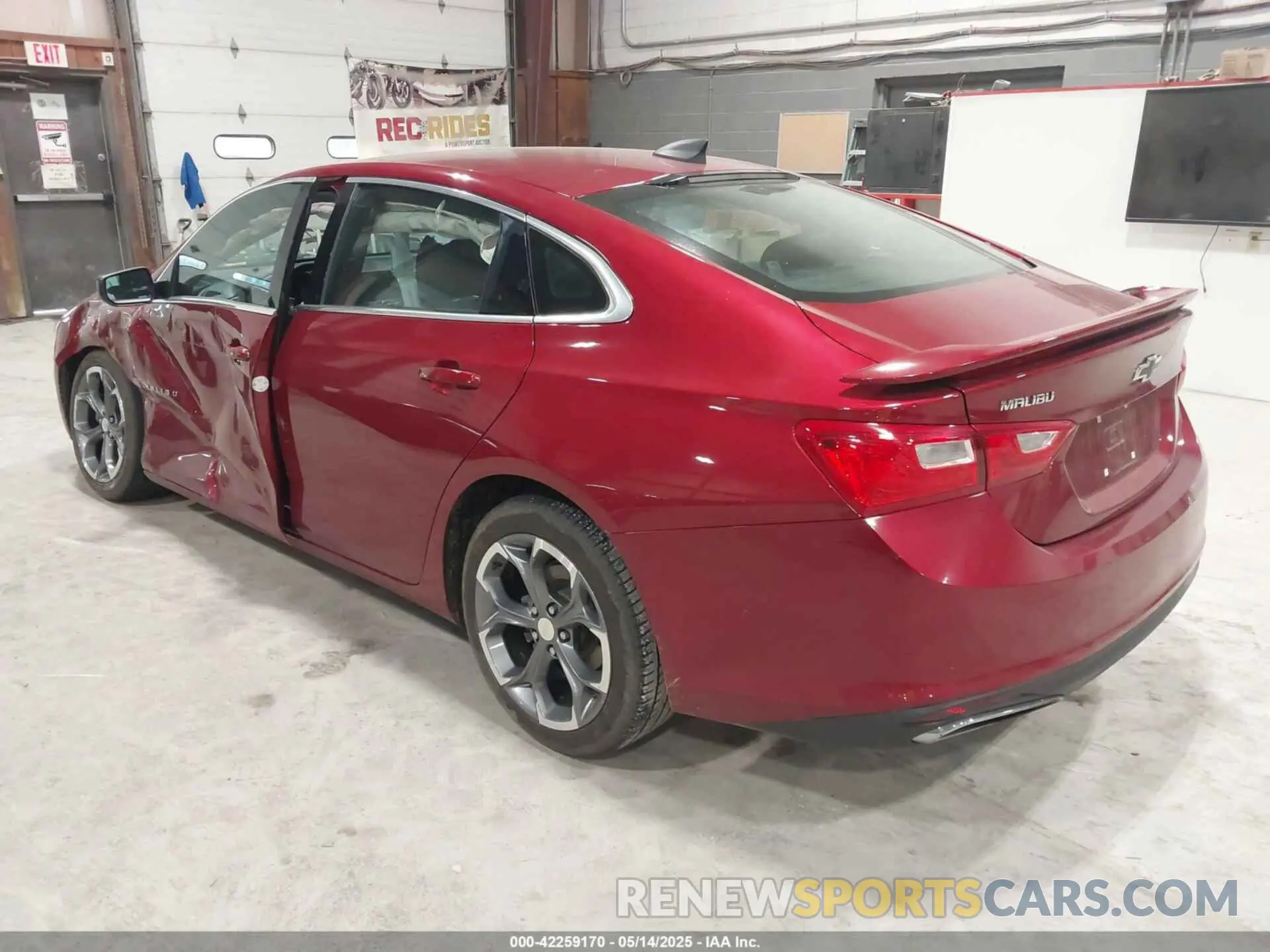 3 Photograph of a damaged car 1G1ZG5ST9KF205106 CHEVROLET MALIBU 2019