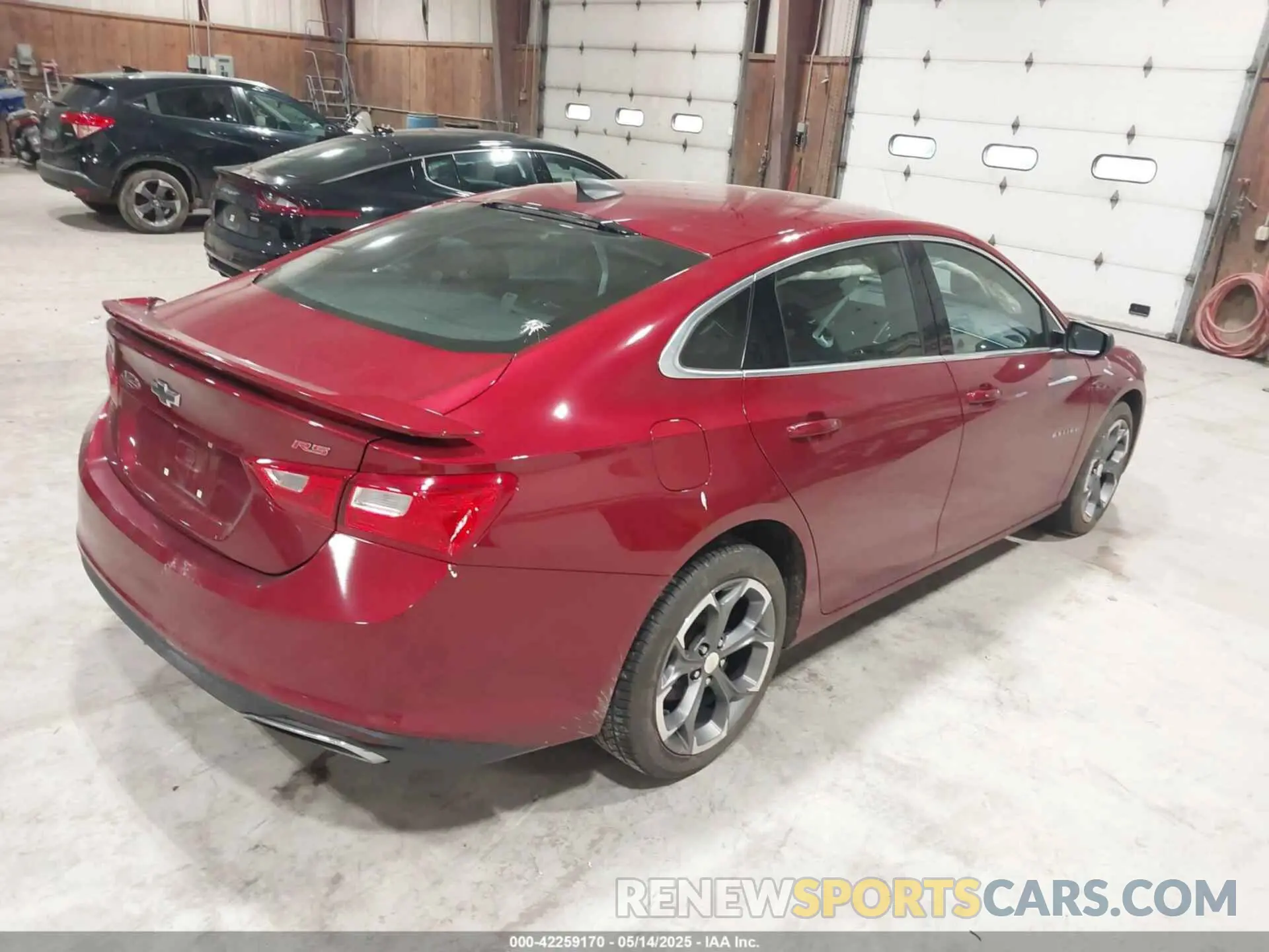 4 Photograph of a damaged car 1G1ZG5ST9KF205106 CHEVROLET MALIBU 2019