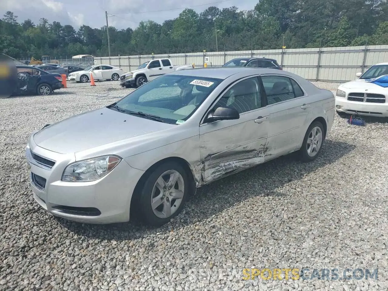 1 Photograph of a damaged car 1G1ZB5E0XCF227455 CHEVROLET MALIBU 2020