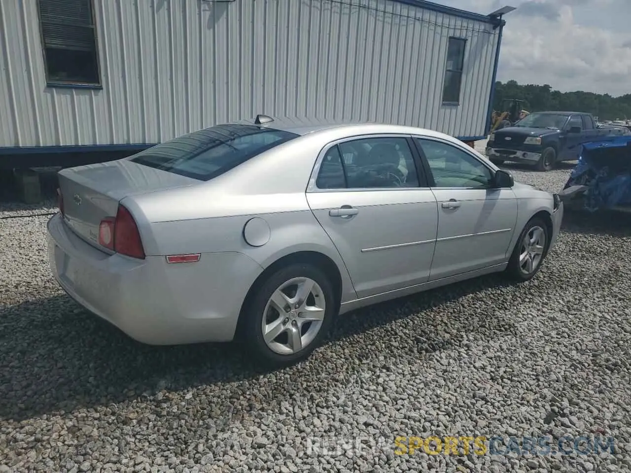 3 Photograph of a damaged car 1G1ZB5E0XCF227455 CHEVROLET MALIBU 2020