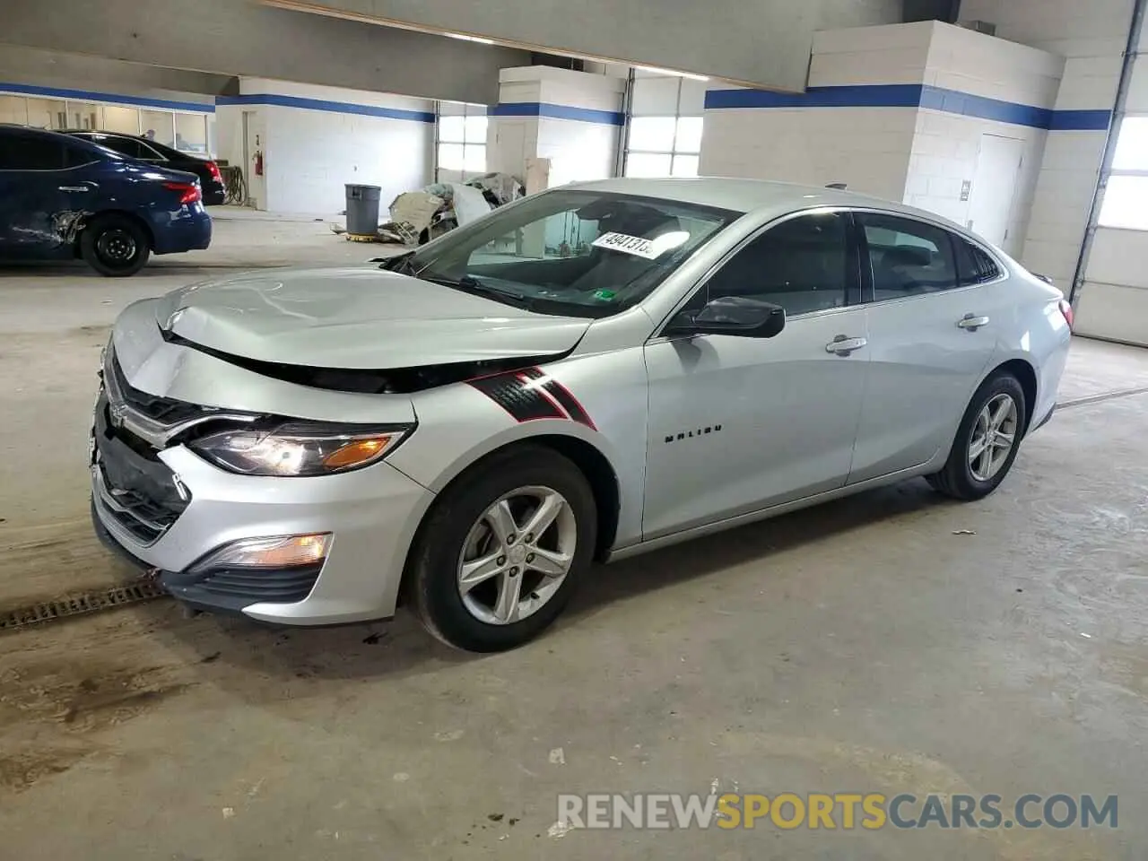 1 Photograph of a damaged car 1G1ZB5ST0LF013881 CHEVROLET MALIBU 2020