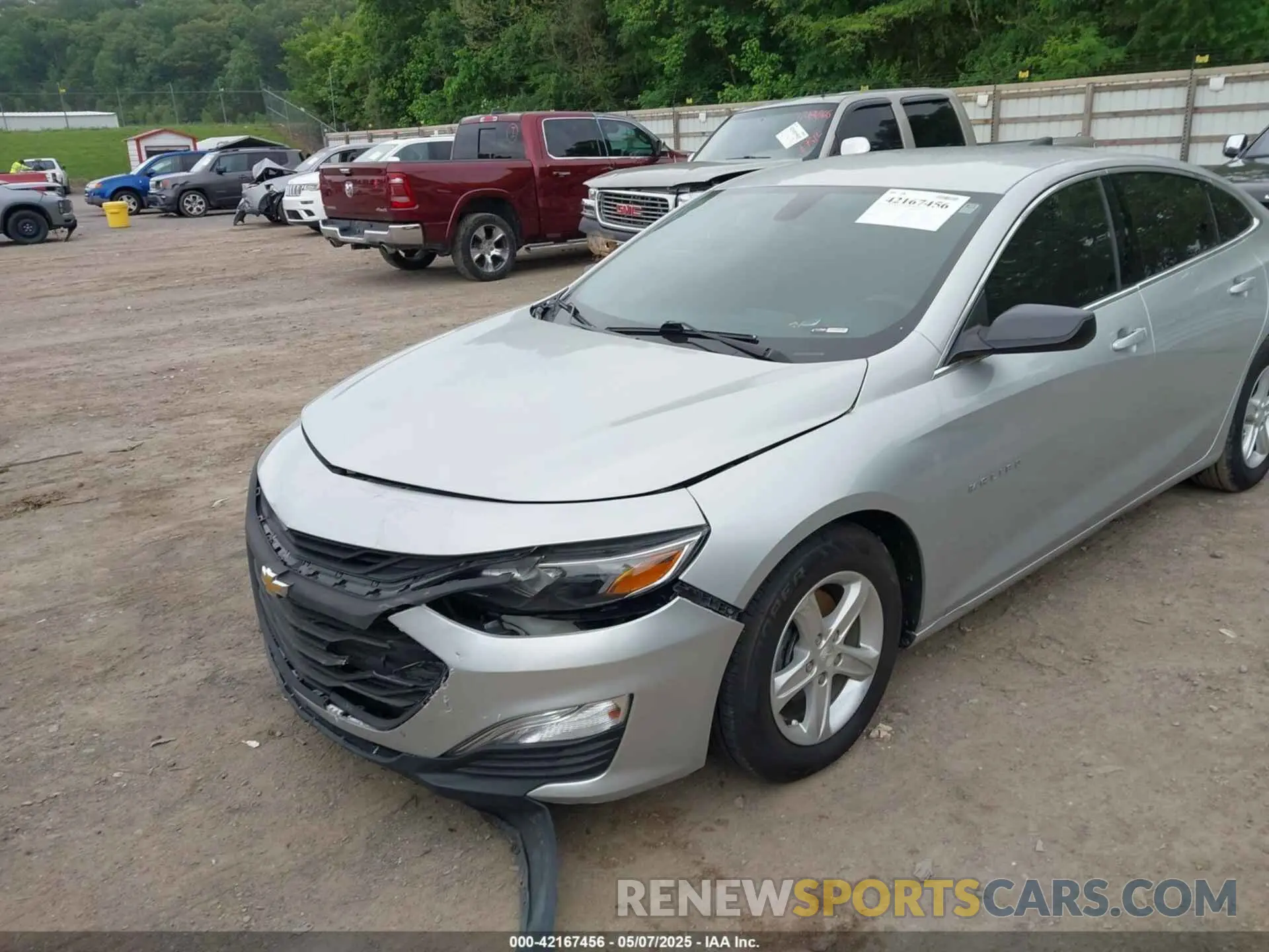 6 Photograph of a damaged car 1G1ZB5ST0LF135348 CHEVROLET MALIBU 2020