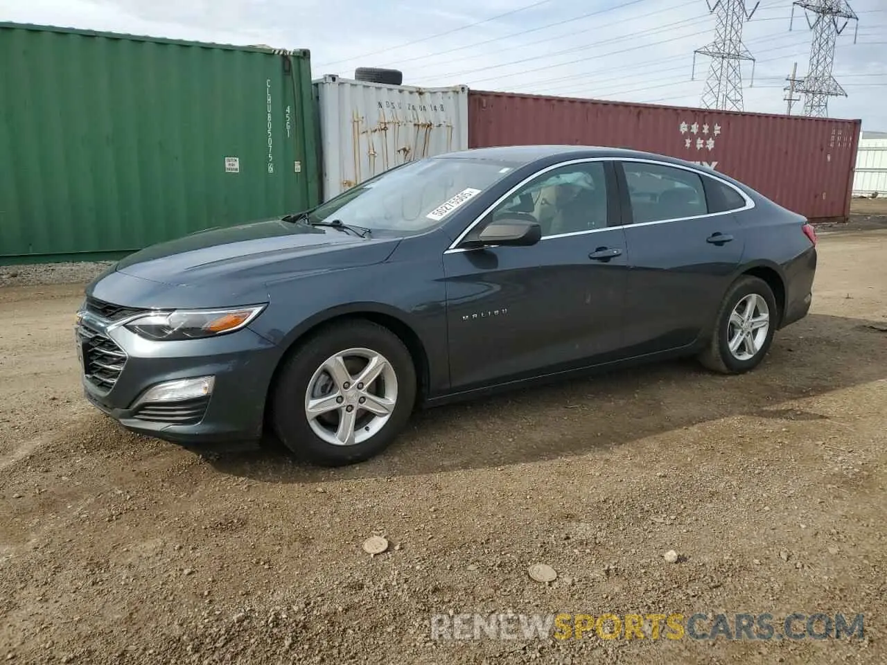 1 Photograph of a damaged car 1G1ZB5ST0LF139108 CHEVROLET MALIBU 2020
