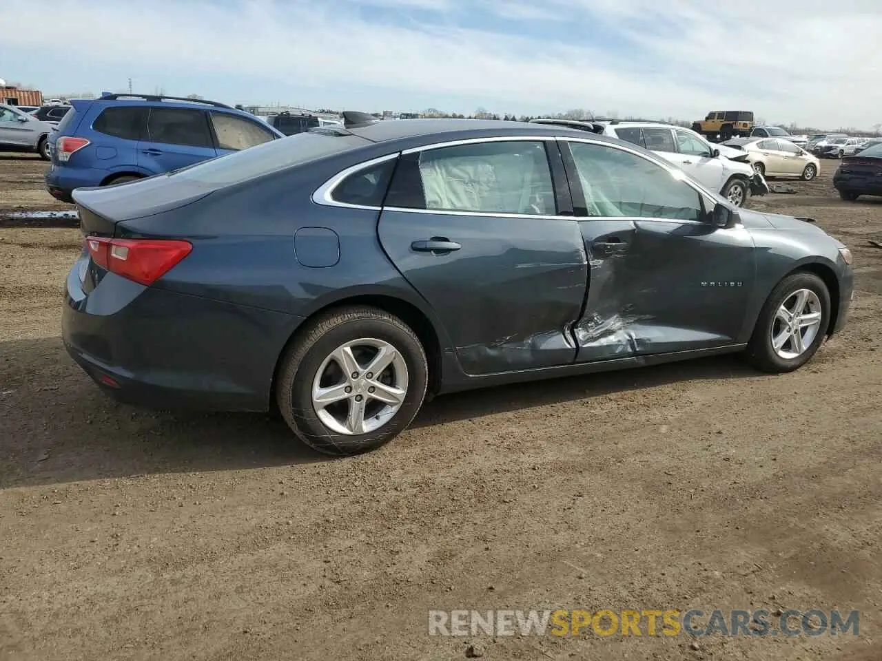 3 Photograph of a damaged car 1G1ZB5ST0LF139108 CHEVROLET MALIBU 2020