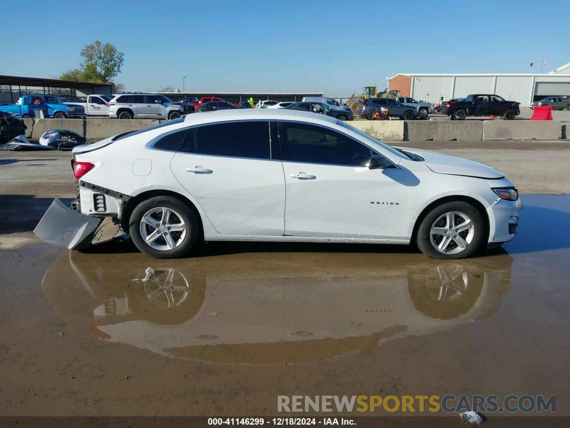 14 Photograph of a damaged car 1G1ZB5ST1LF007488 CHEVROLET MALIBU 2020