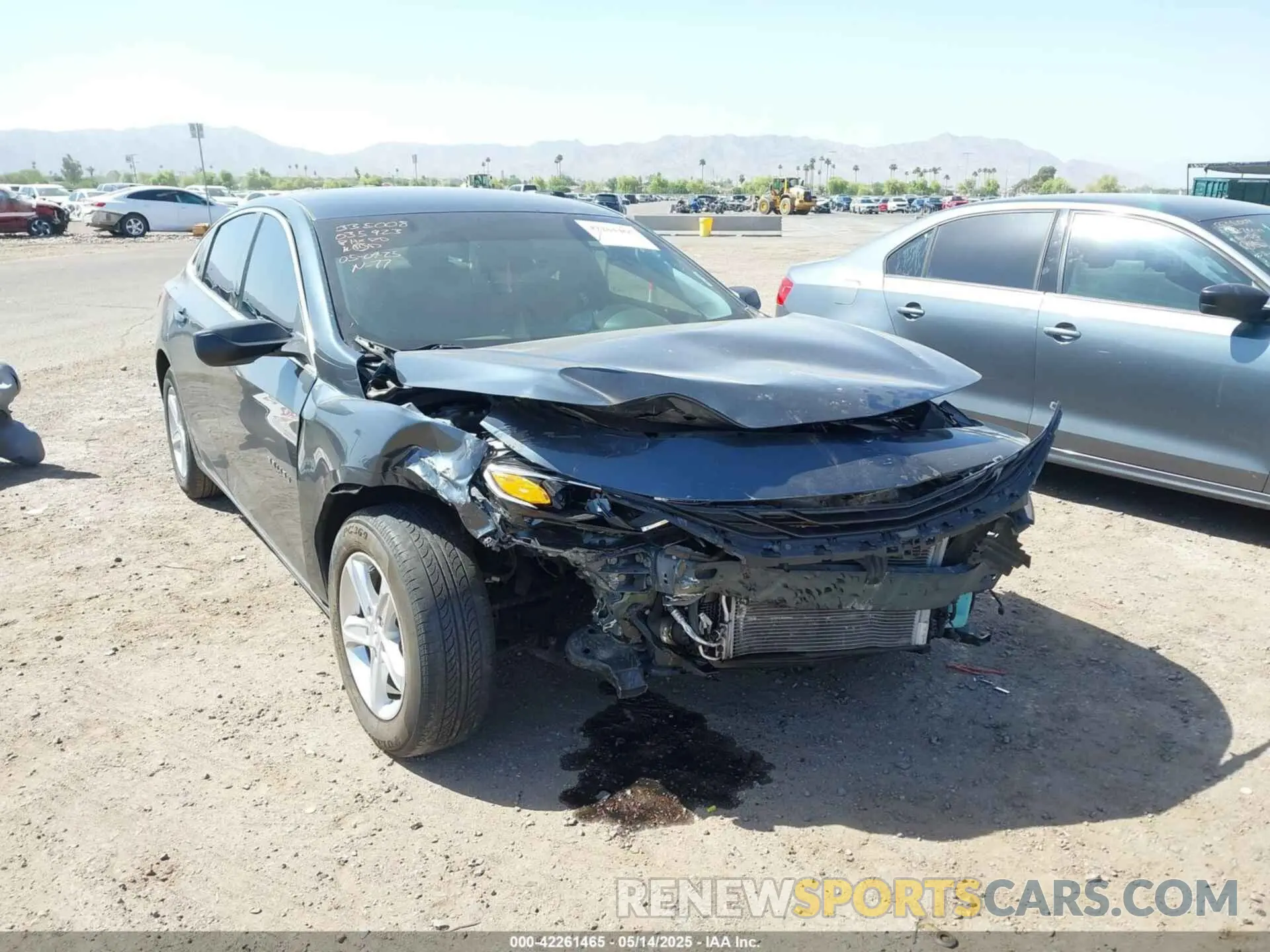 6 Photograph of a damaged car 1G1ZB5ST1LF035923 CHEVROLET MALIBU 2020