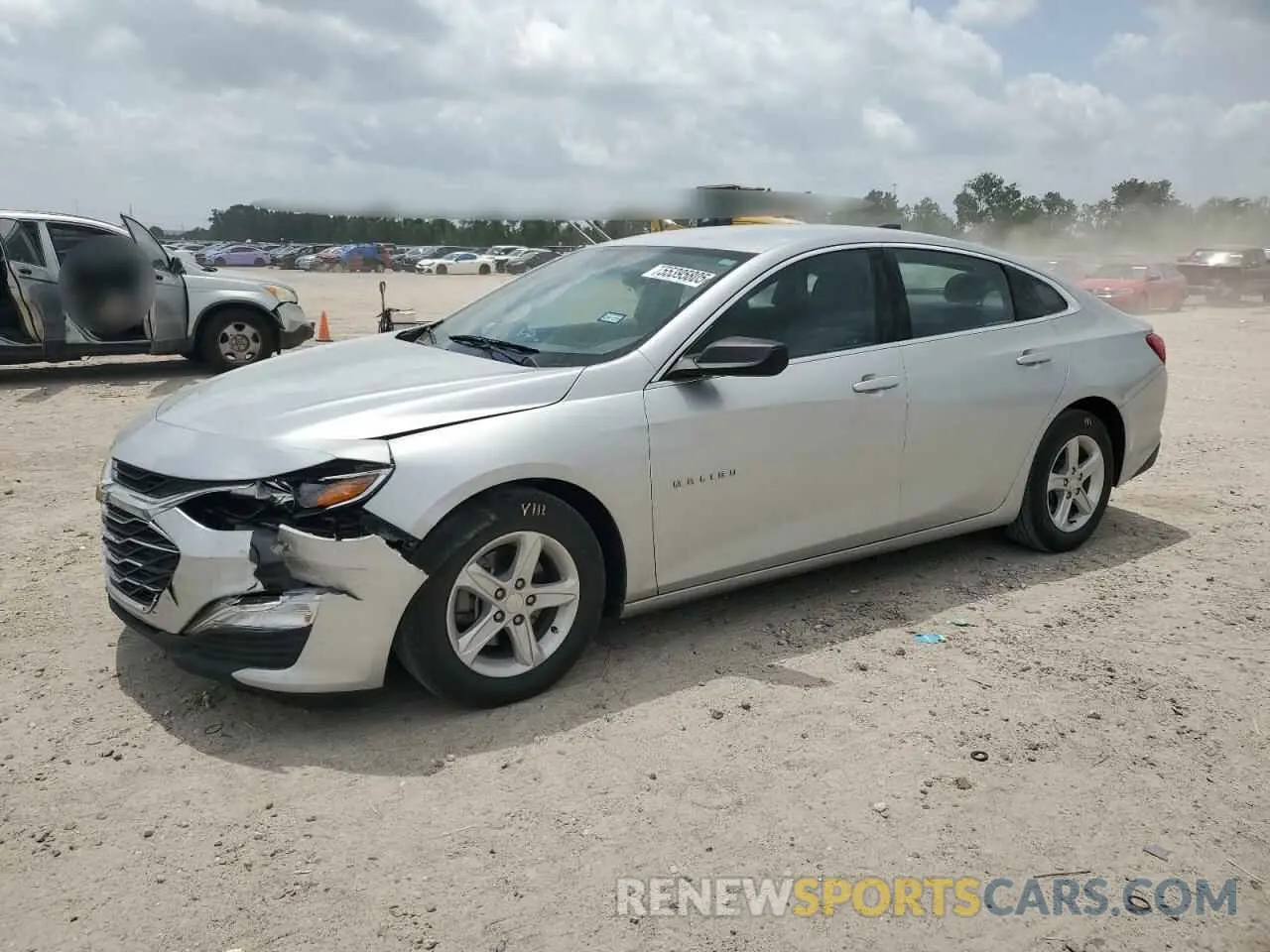 1 Photograph of a damaged car 1G1ZB5ST1LF076813 CHEVROLET MALIBU 2020