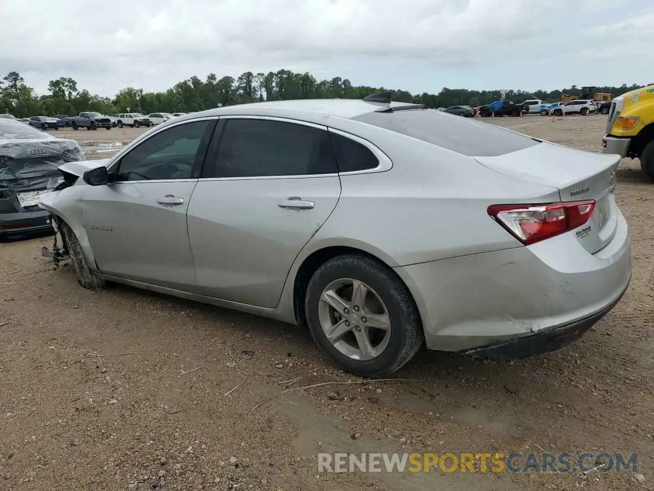2 Photograph of a damaged car 1G1ZB5ST1LF113990 CHEVROLET MALIBU 2020