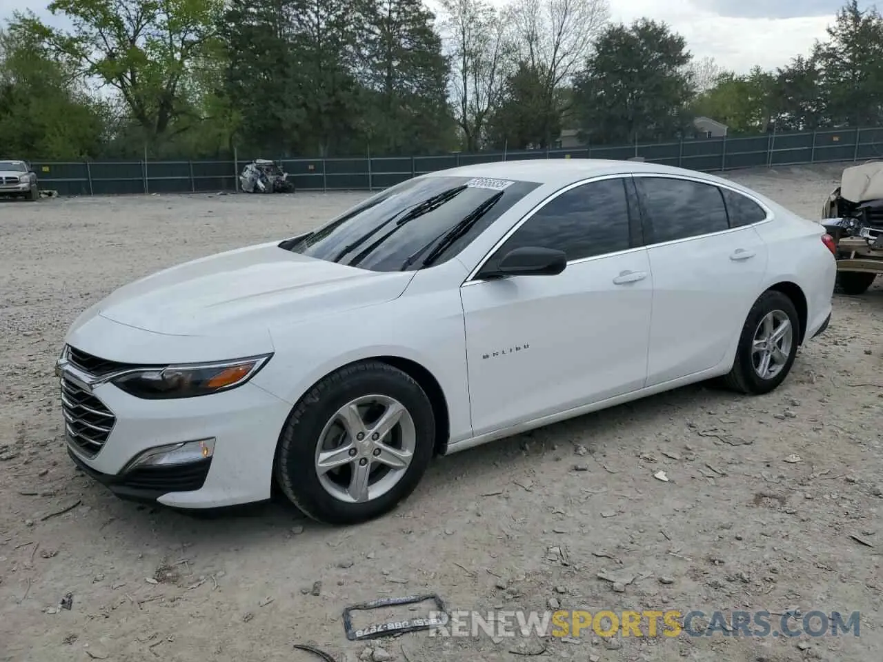 1 Photograph of a damaged car 1G1ZB5ST1LF127839 CHEVROLET MALIBU 2020
