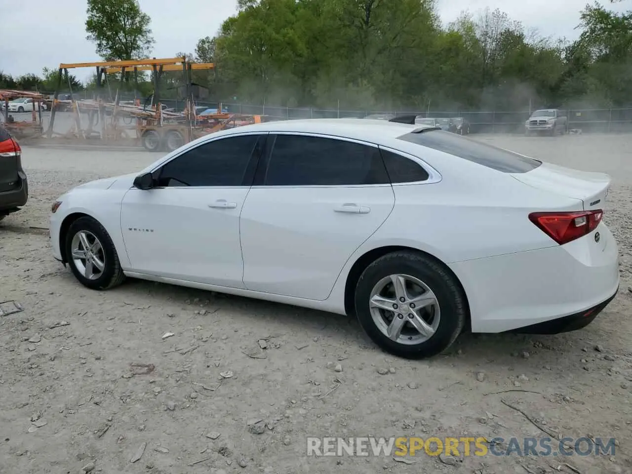 2 Photograph of a damaged car 1G1ZB5ST1LF127839 CHEVROLET MALIBU 2020