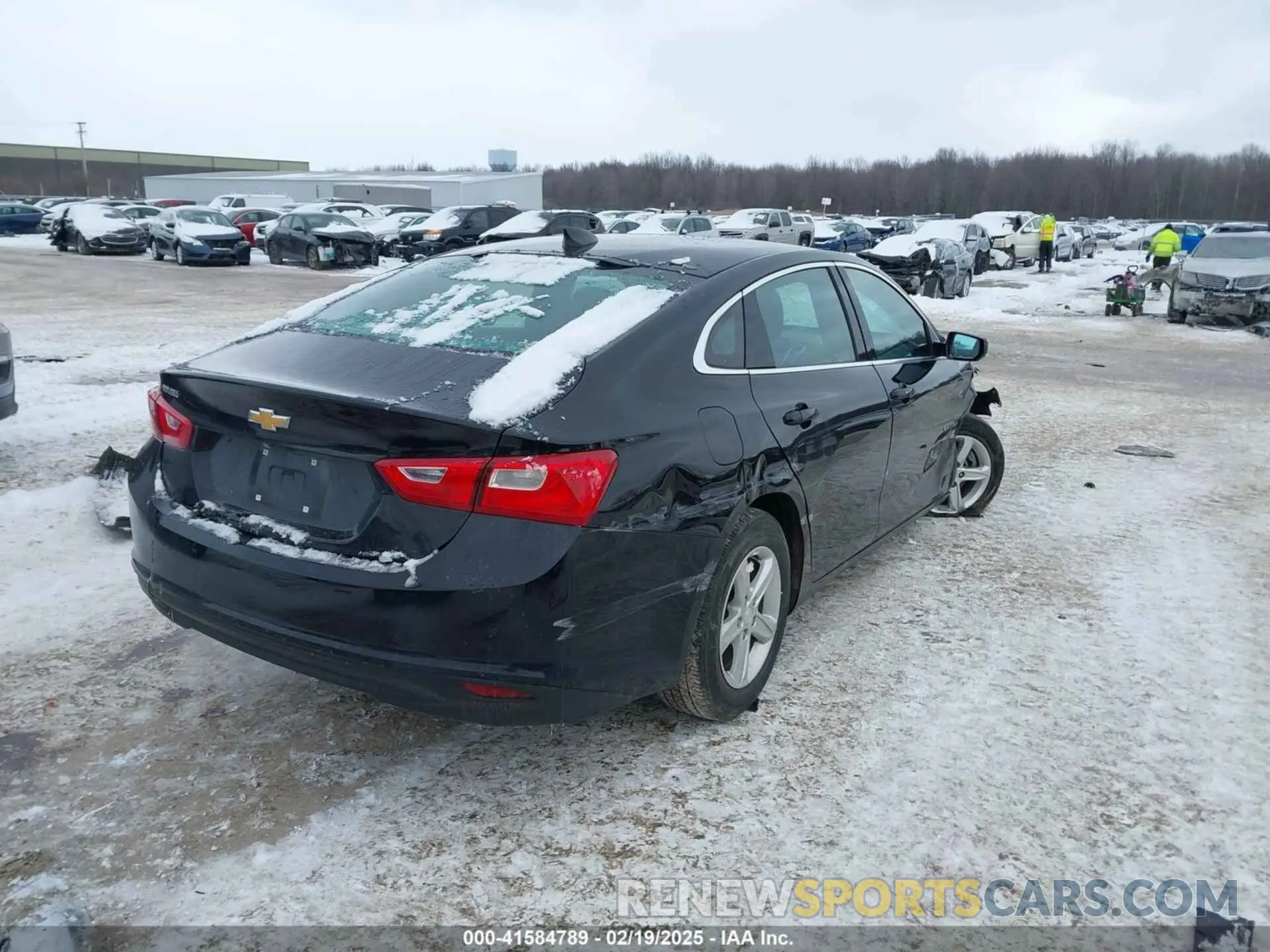4 Photograph of a damaged car 1G1ZB5ST1LF128926 CHEVROLET MALIBU 2020