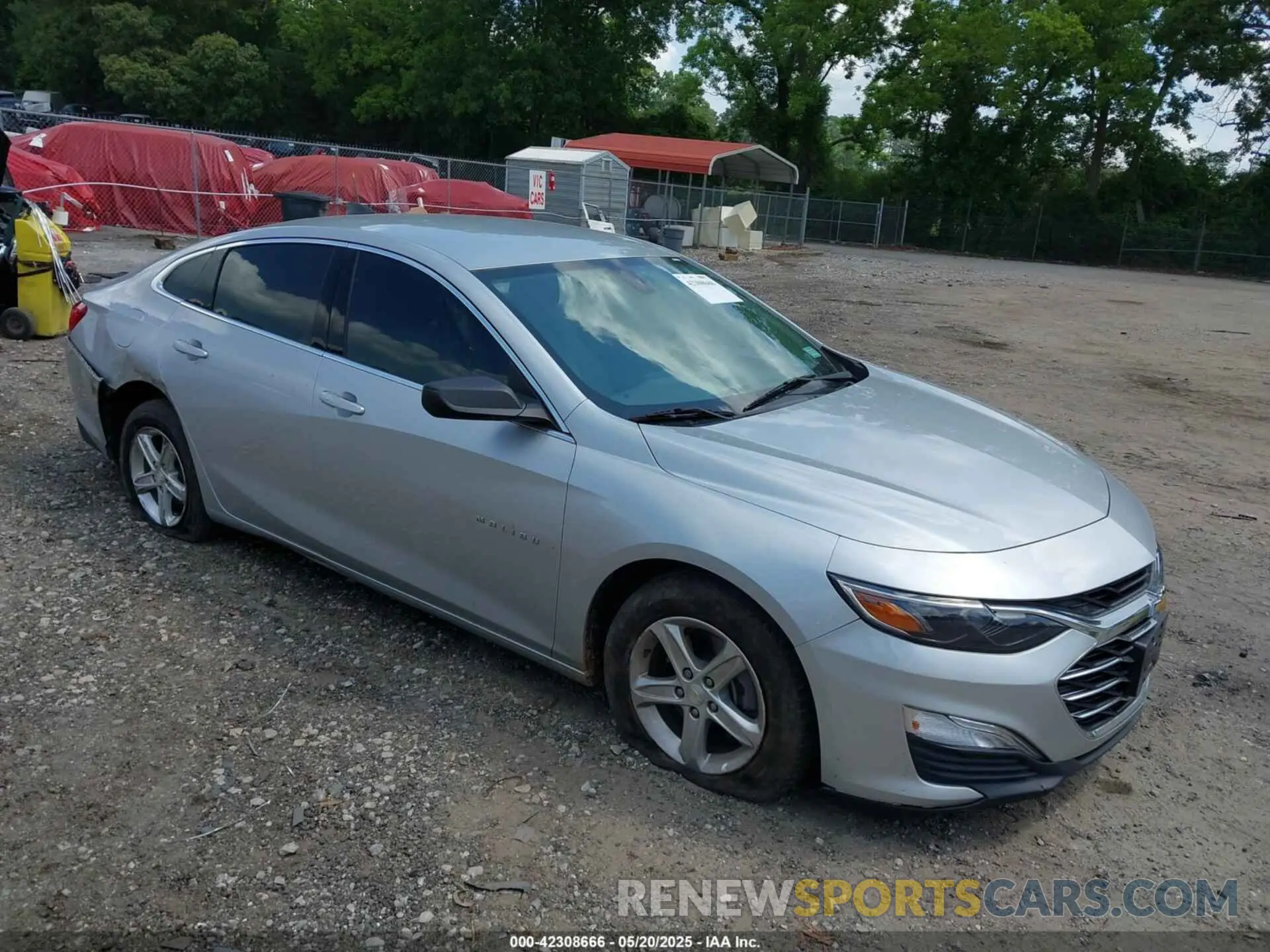 1 Photograph of a damaged car 1G1ZB5ST1LF138811 CHEVROLET MALIBU 2020