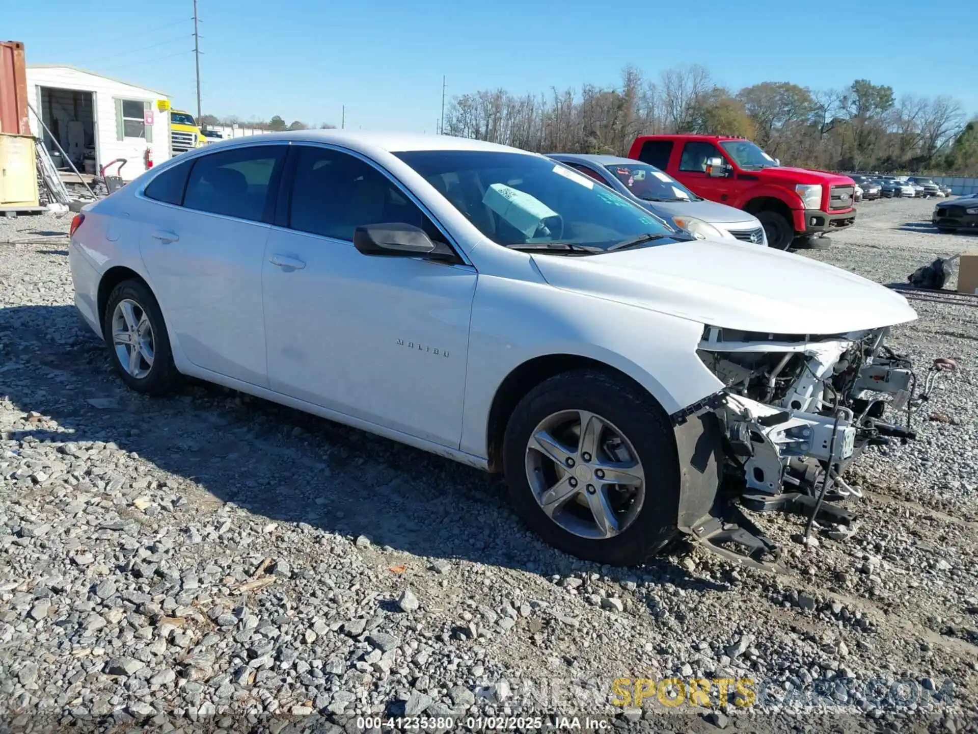 1 Photograph of a damaged car 1G1ZB5ST1LF148867 CHEVROLET MALIBU 2020