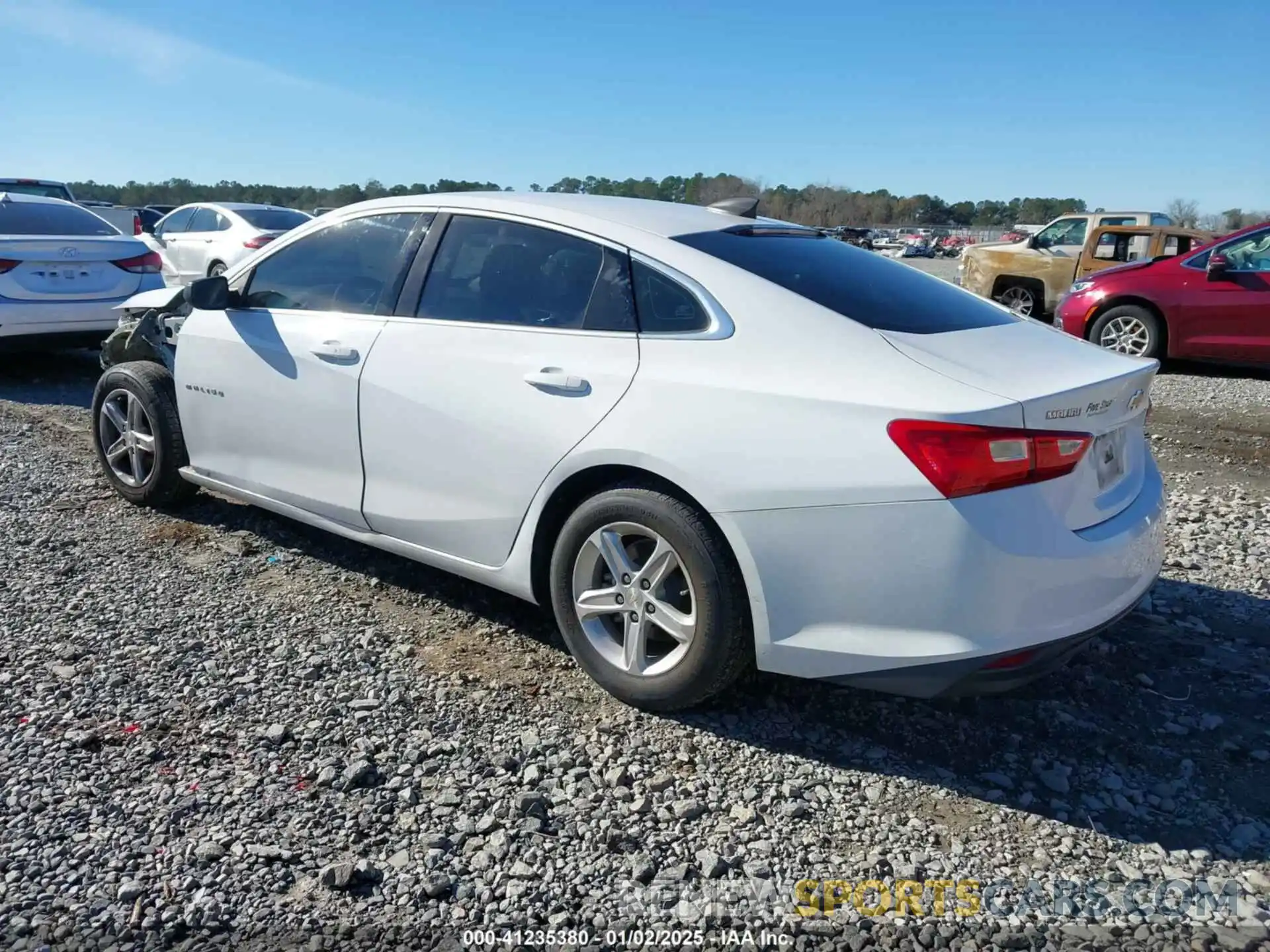 3 Photograph of a damaged car 1G1ZB5ST1LF148867 CHEVROLET MALIBU 2020