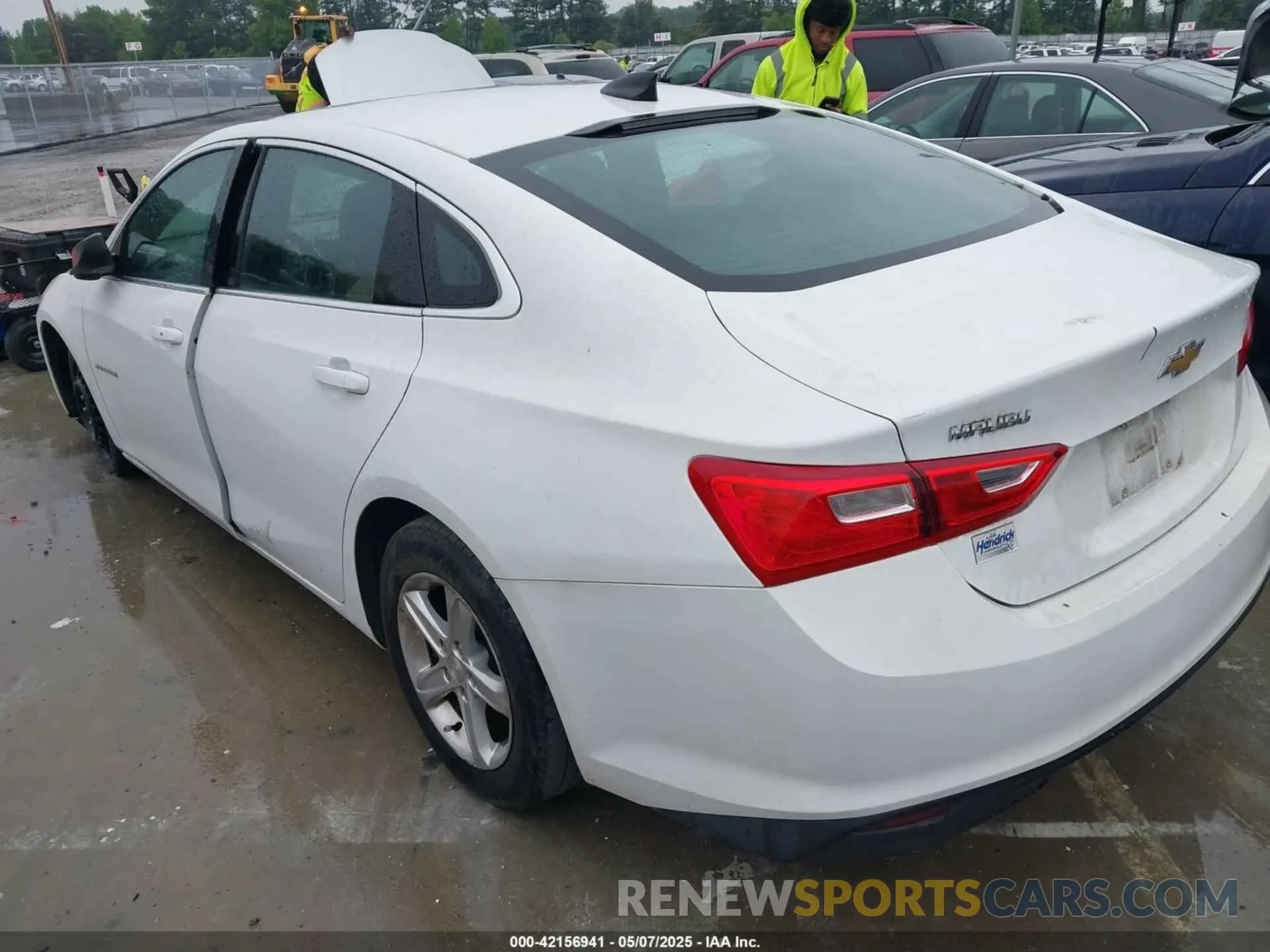 3 Photograph of a damaged car 1G1ZB5ST1LF148870 CHEVROLET MALIBU 2020