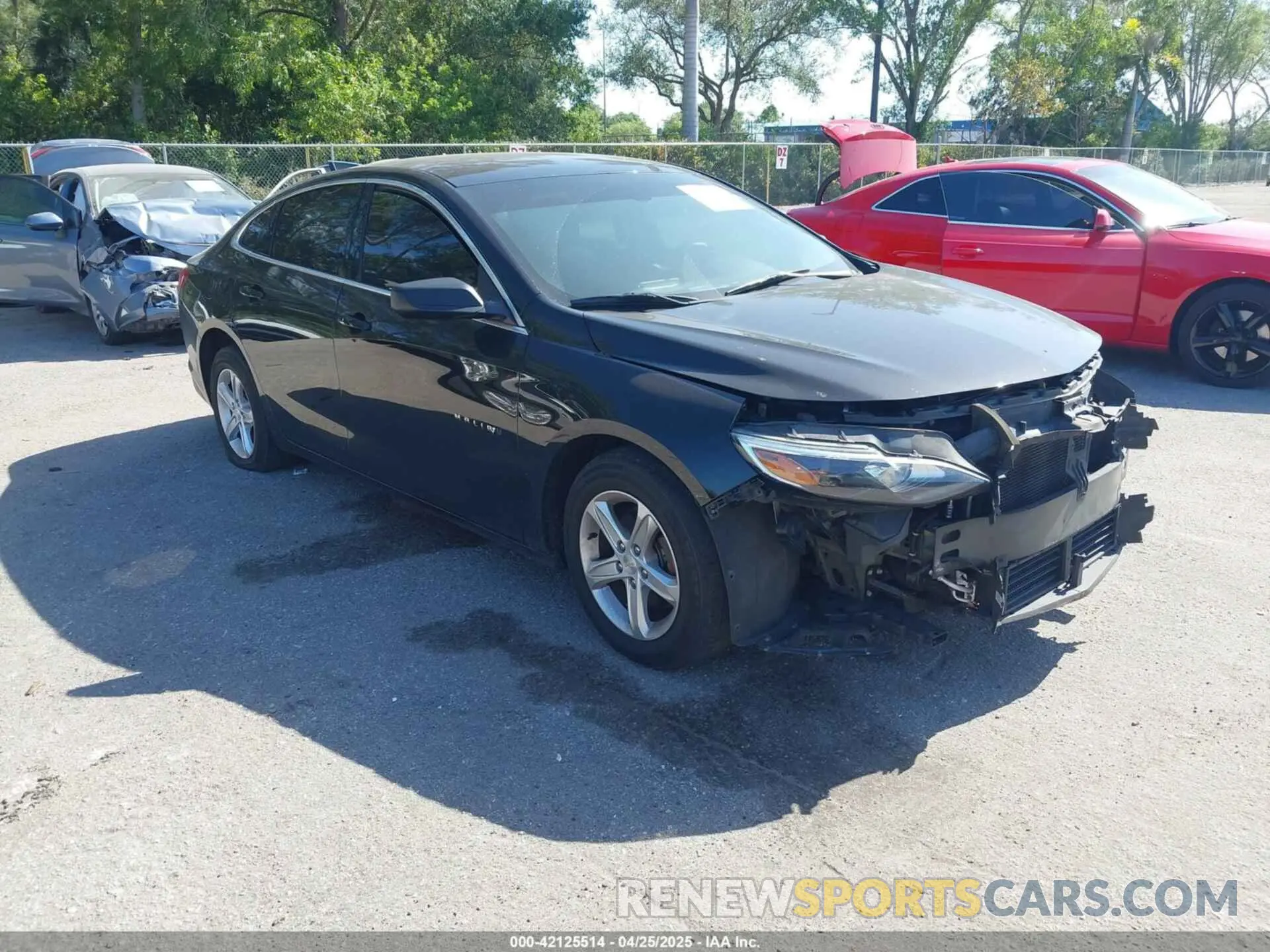 1 Photograph of a damaged car 1G1ZB5ST1LF149727 CHEVROLET MALIBU 2020