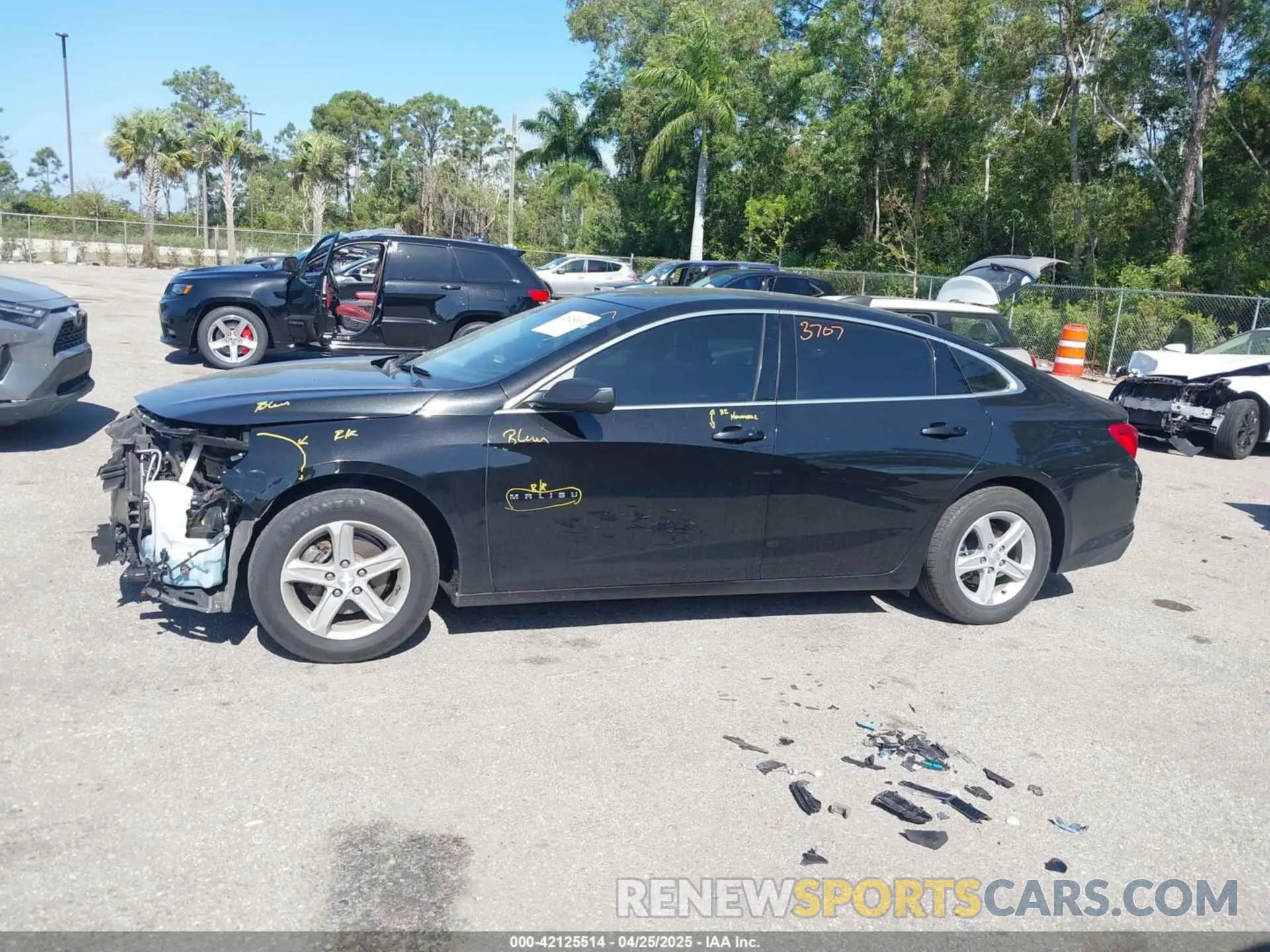 15 Photograph of a damaged car 1G1ZB5ST1LF149727 CHEVROLET MALIBU 2020