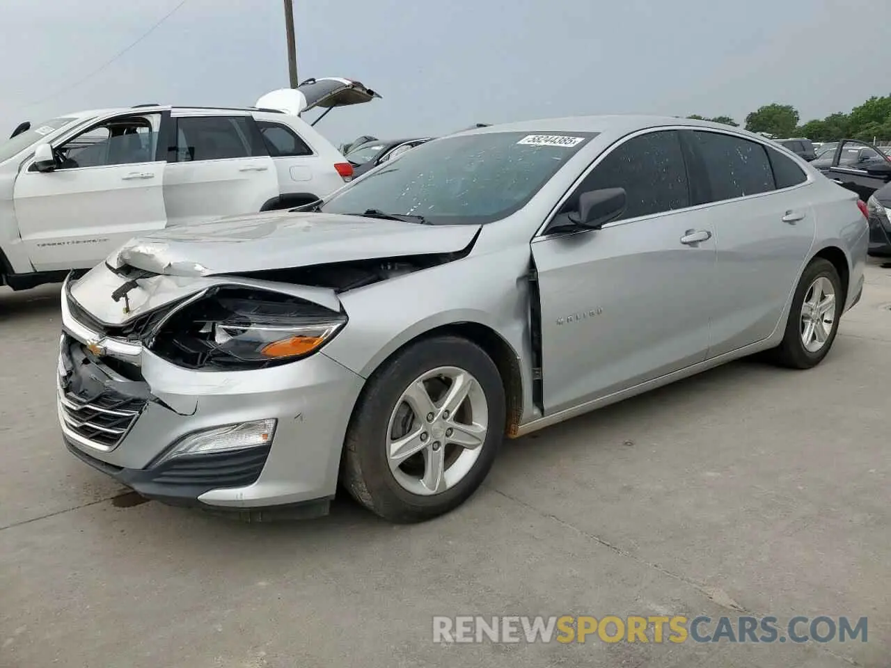 1 Photograph of a damaged car 1G1ZB5ST1LF150795 CHEVROLET MALIBU 2020