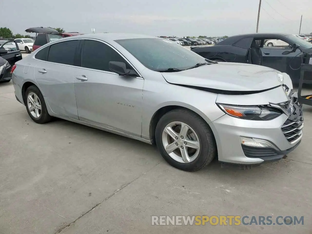 4 Photograph of a damaged car 1G1ZB5ST1LF150795 CHEVROLET MALIBU 2020