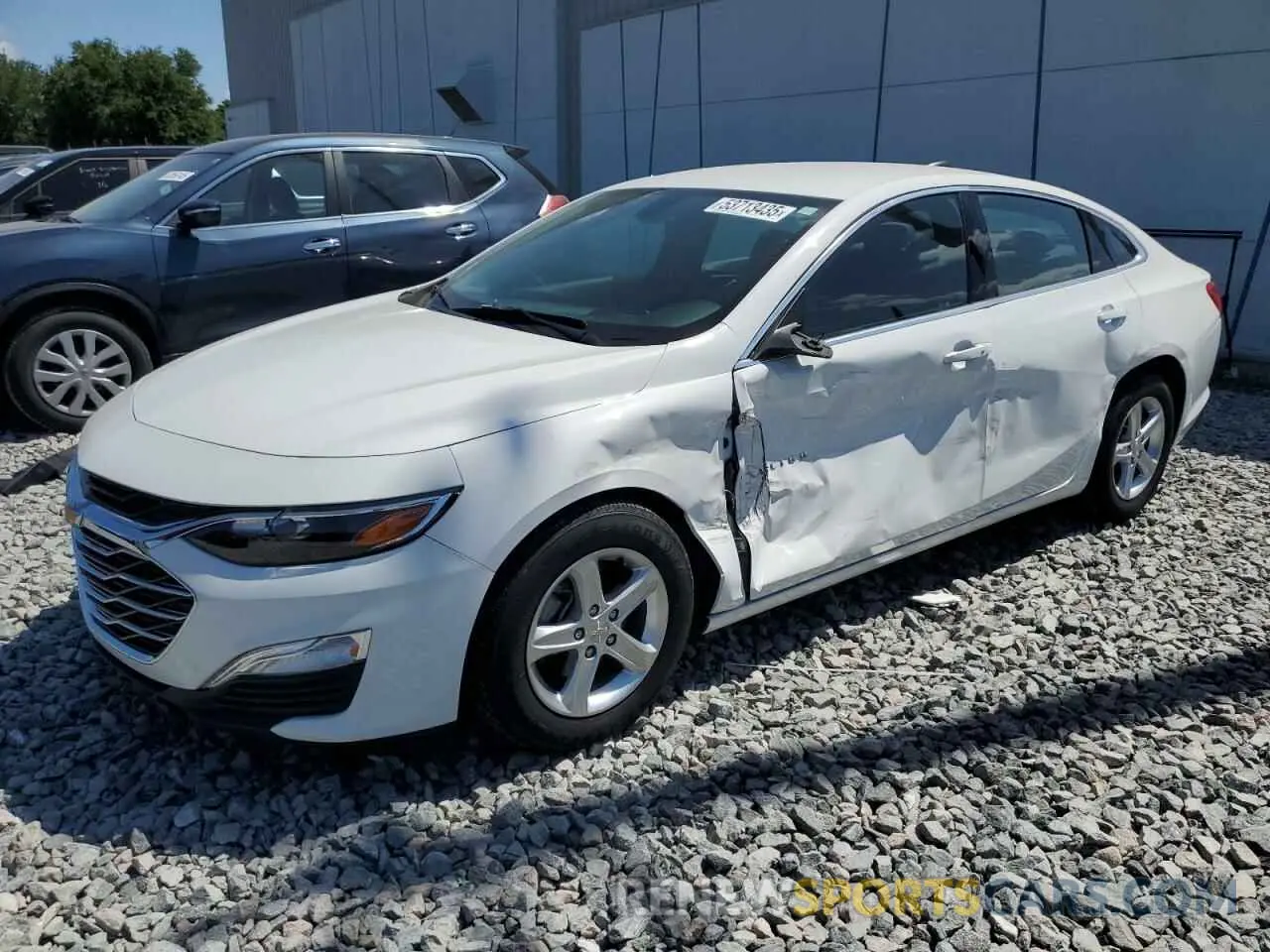 1 Photograph of a damaged car 1G1ZB5ST1LF154037 CHEVROLET MALIBU 2020