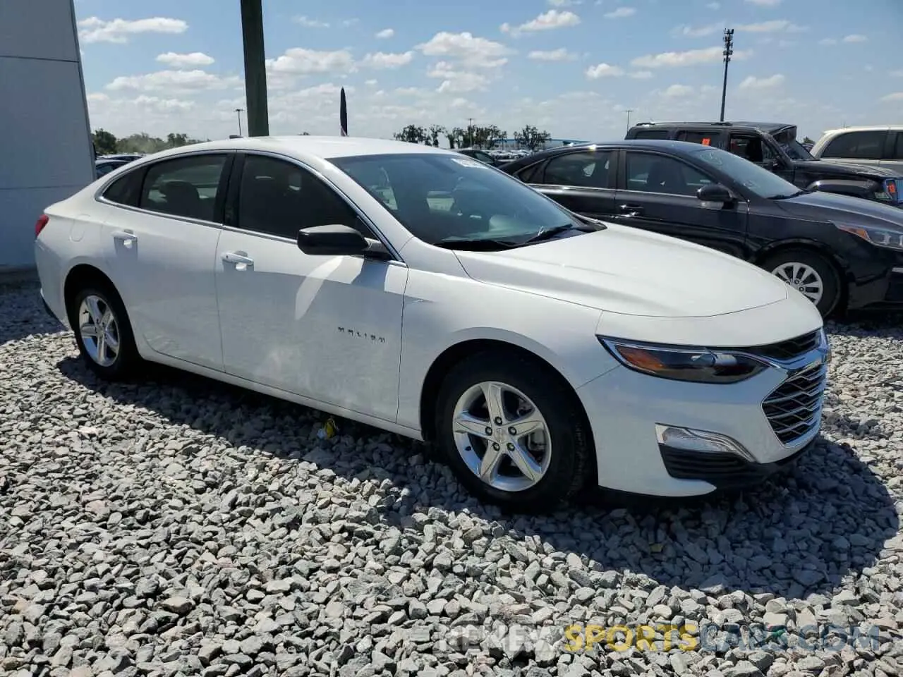 4 Photograph of a damaged car 1G1ZB5ST1LF154037 CHEVROLET MALIBU 2020