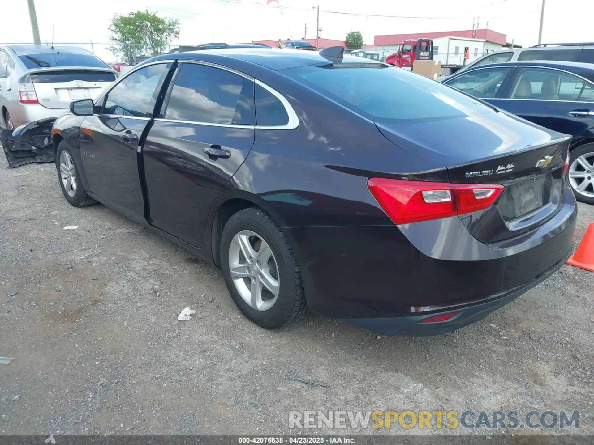 3 Photograph of a damaged car 1G1ZB5ST2LF026454 CHEVROLET MALIBU 2020
