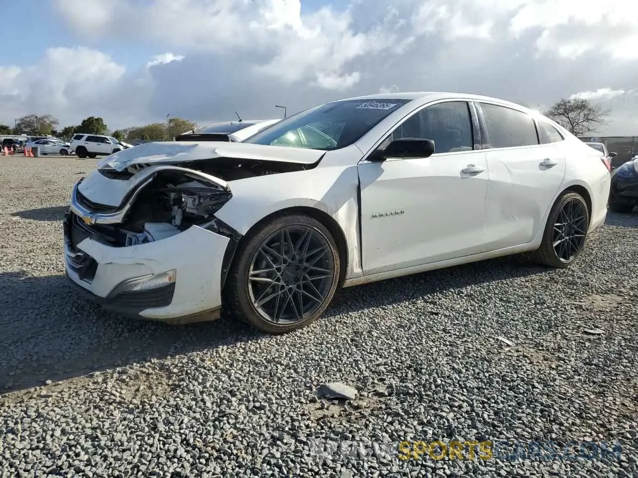 1 Photograph of a damaged car 1G1ZB5ST2LF050172 CHEVROLET MALIBU 2020