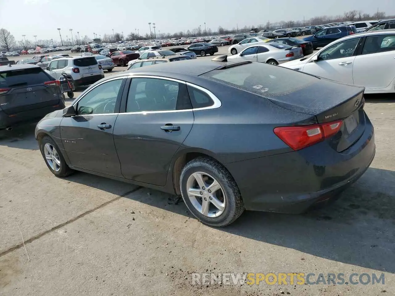 2 Photograph of a damaged car 1G1ZB5ST2LF087593 CHEVROLET MALIBU 2020