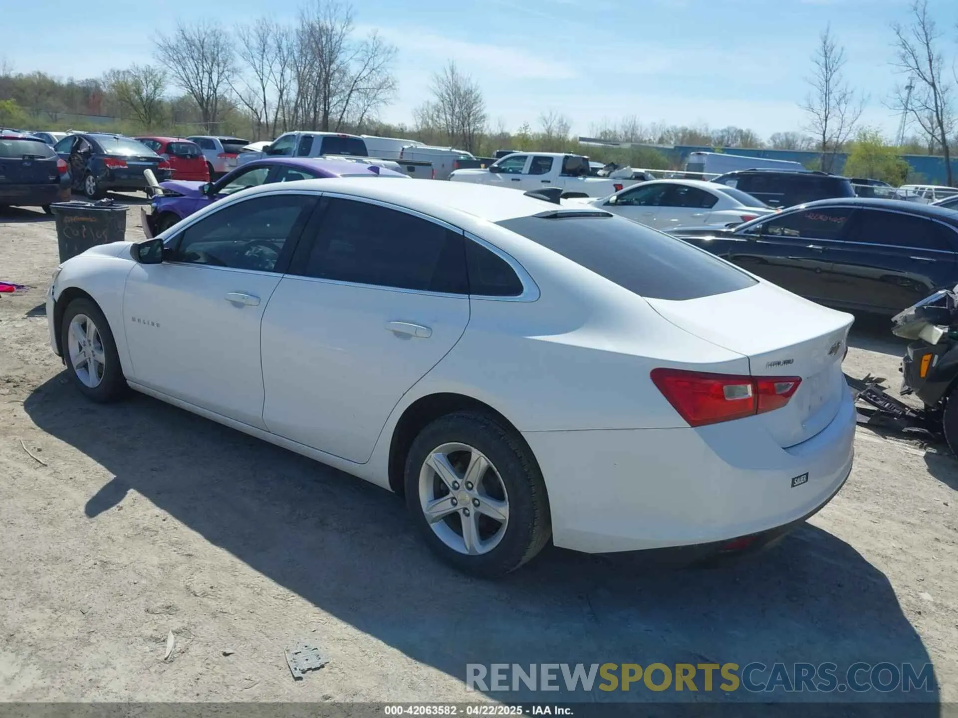 3 Photograph of a damaged car 1G1ZB5ST2LF098965 CHEVROLET MALIBU 2020