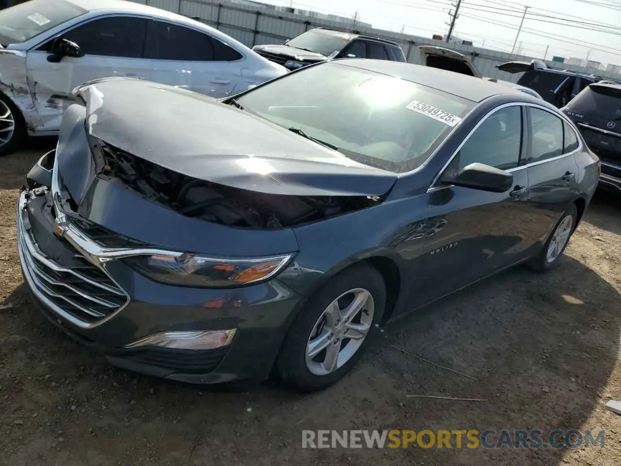 1 Photograph of a damaged car 1G1ZB5ST2LF130183 CHEVROLET MALIBU 2020