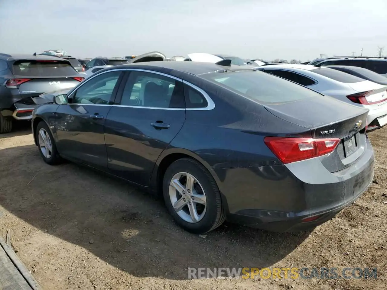2 Photograph of a damaged car 1G1ZB5ST2LF130183 CHEVROLET MALIBU 2020