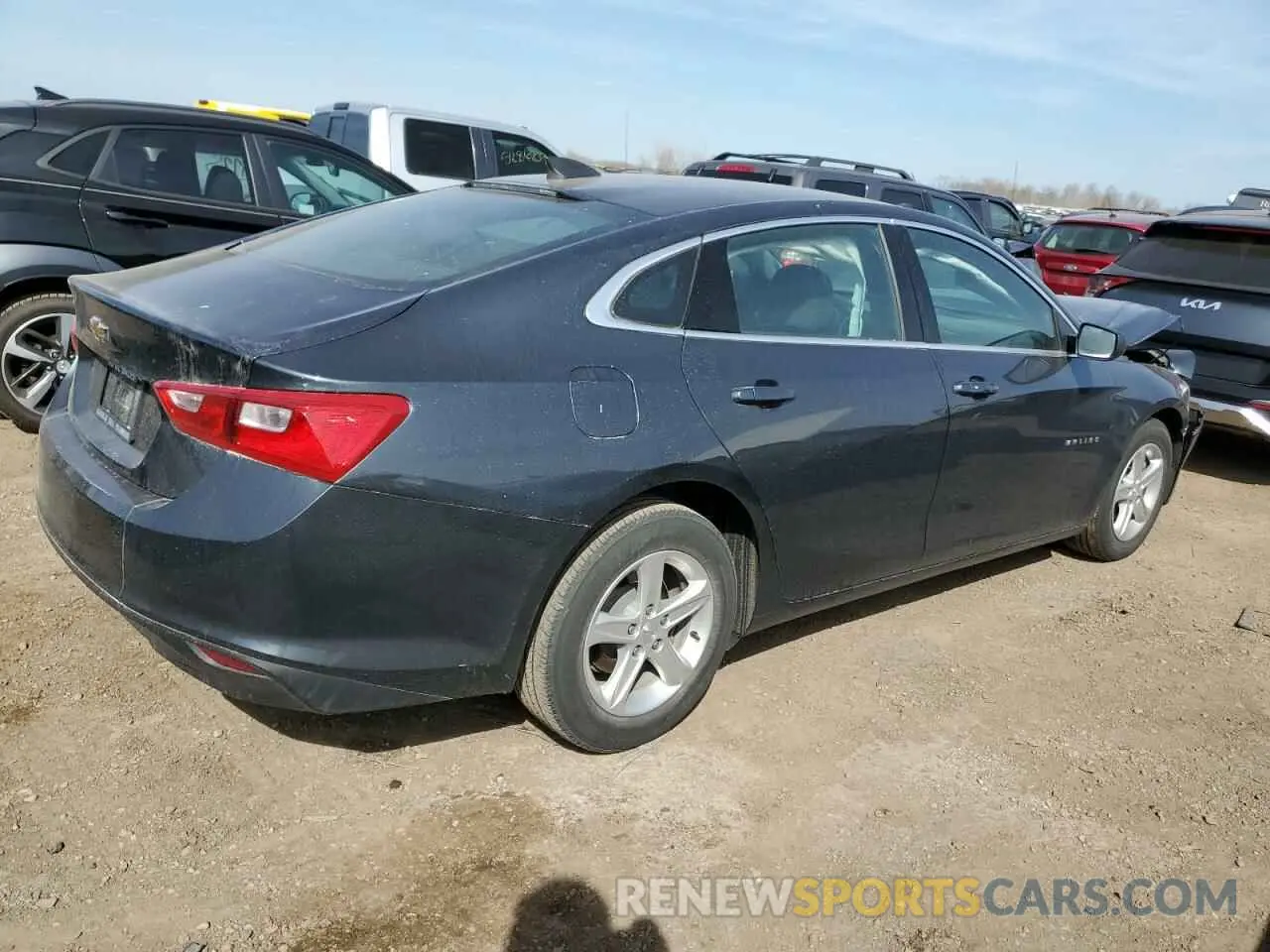 3 Photograph of a damaged car 1G1ZB5ST2LF130183 CHEVROLET MALIBU 2020