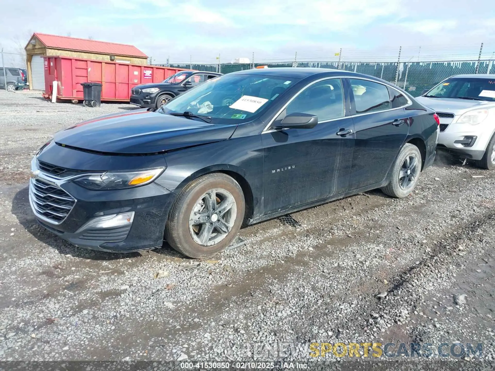 2 Photograph of a damaged car 1G1ZB5ST2LF138266 CHEVROLET MALIBU 2020