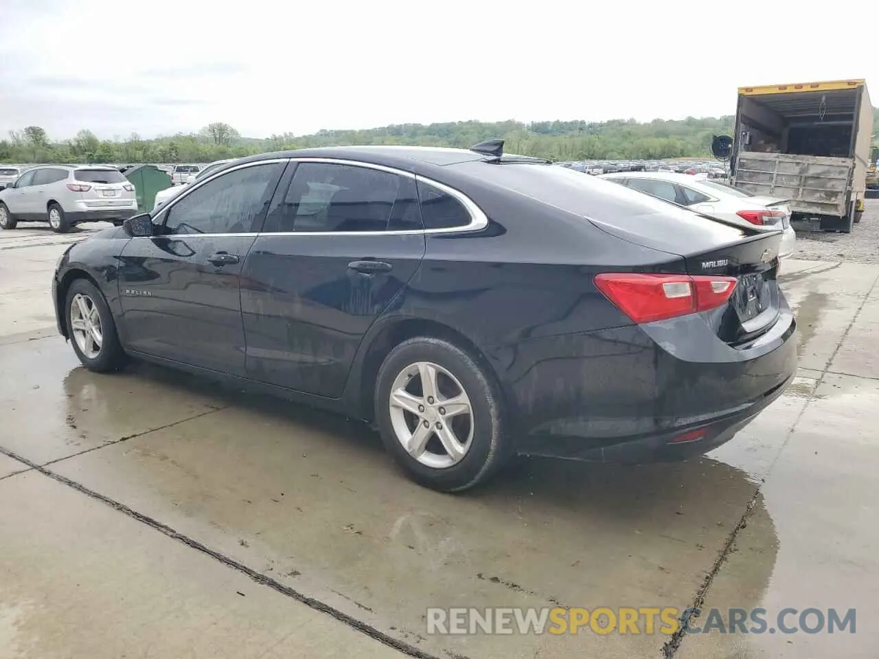 2 Photograph of a damaged car 1G1ZB5ST3LF003846 CHEVROLET MALIBU 2020