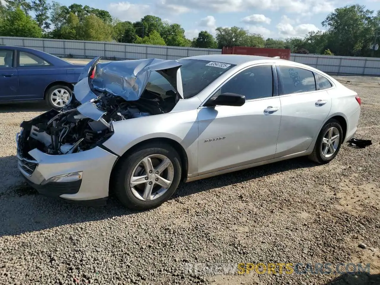 1 Photograph of a damaged car 1G1ZB5ST3LF029914 CHEVROLET MALIBU 2020