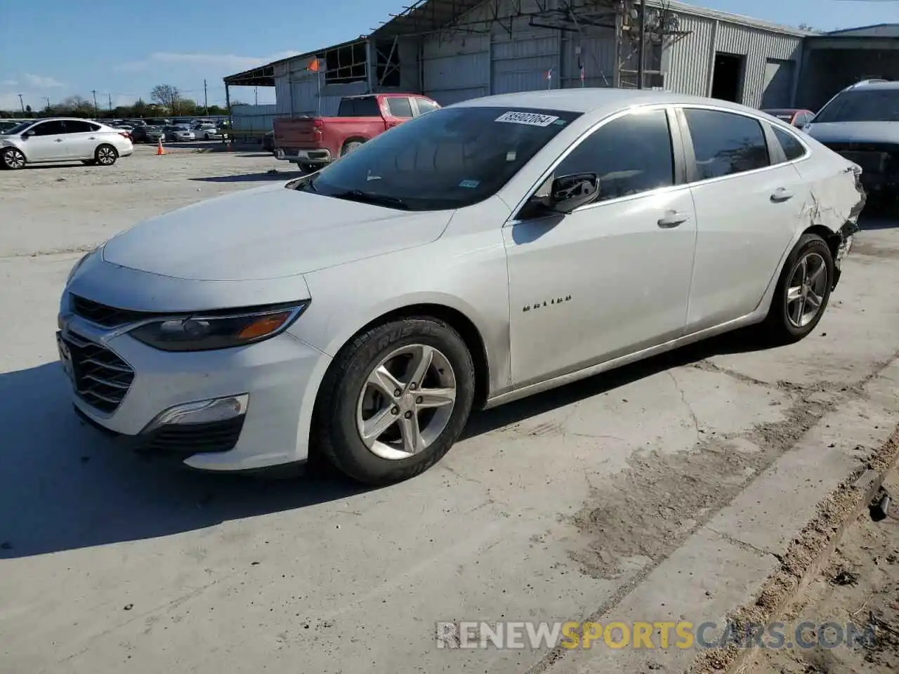 1 Photograph of a damaged car 1G1ZB5ST3LF048544 CHEVROLET MALIBU 2020