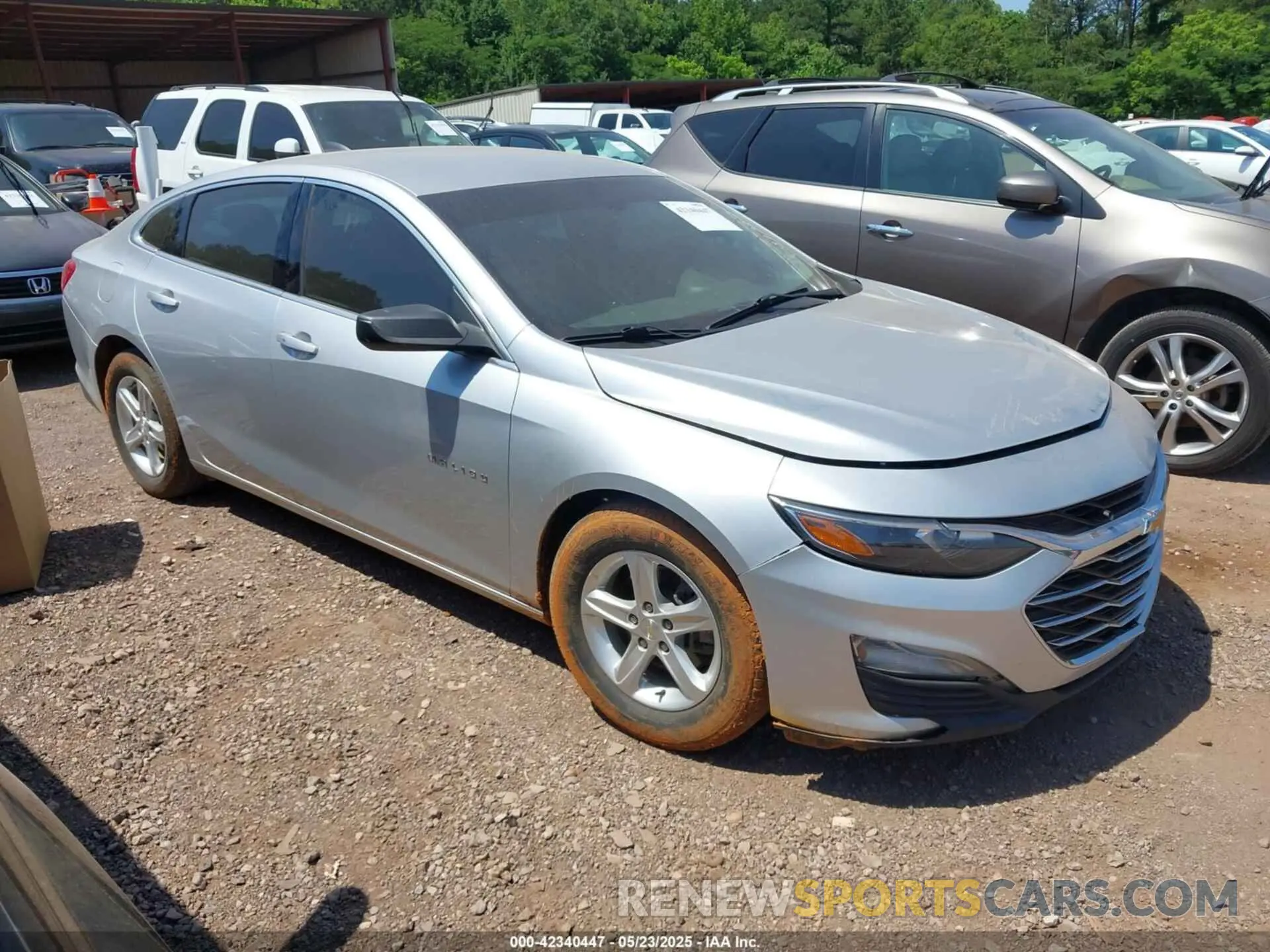 1 Photograph of a damaged car 1G1ZB5ST3LF081737 CHEVROLET MALIBU 2020