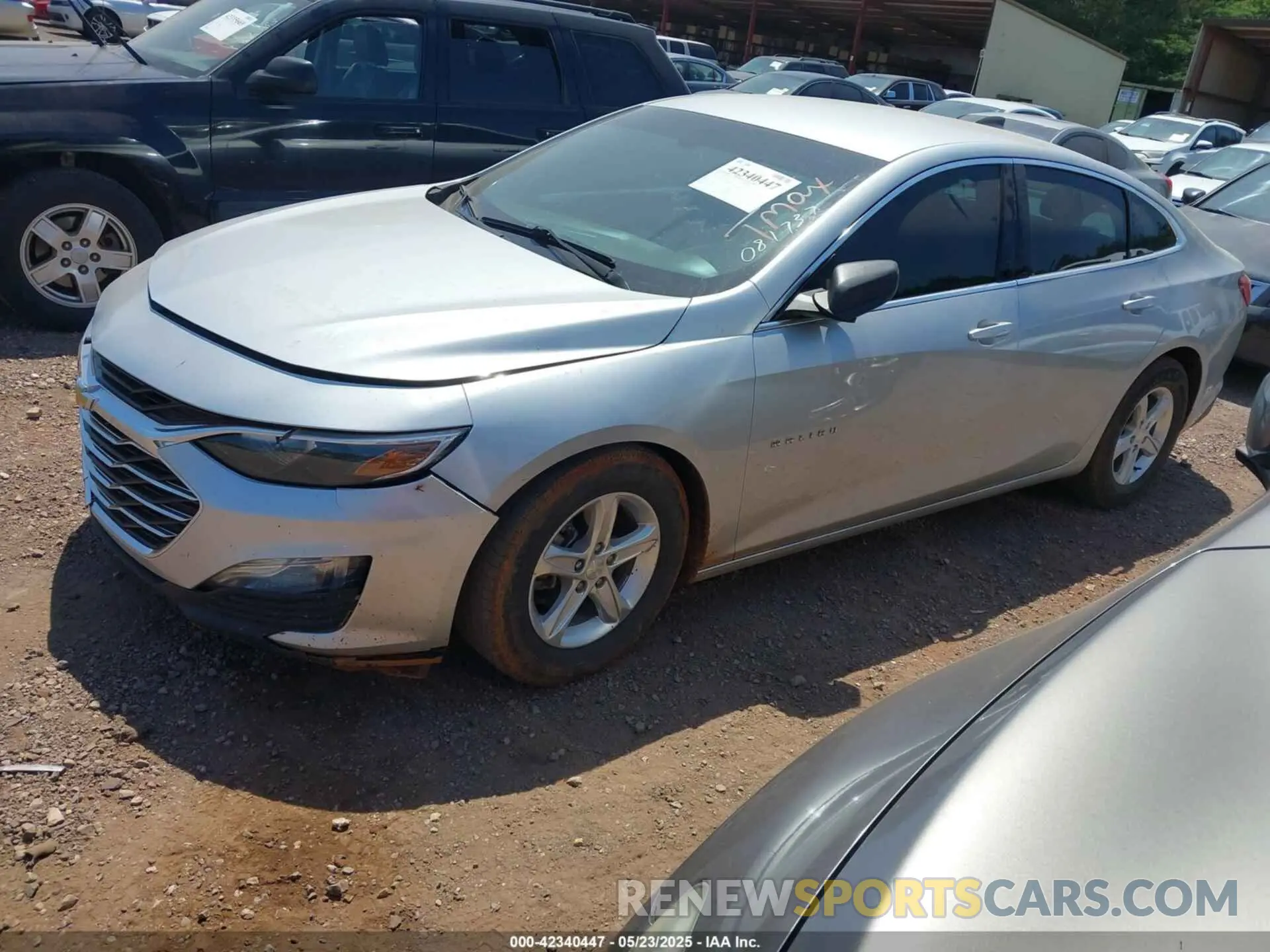 2 Photograph of a damaged car 1G1ZB5ST3LF081737 CHEVROLET MALIBU 2020