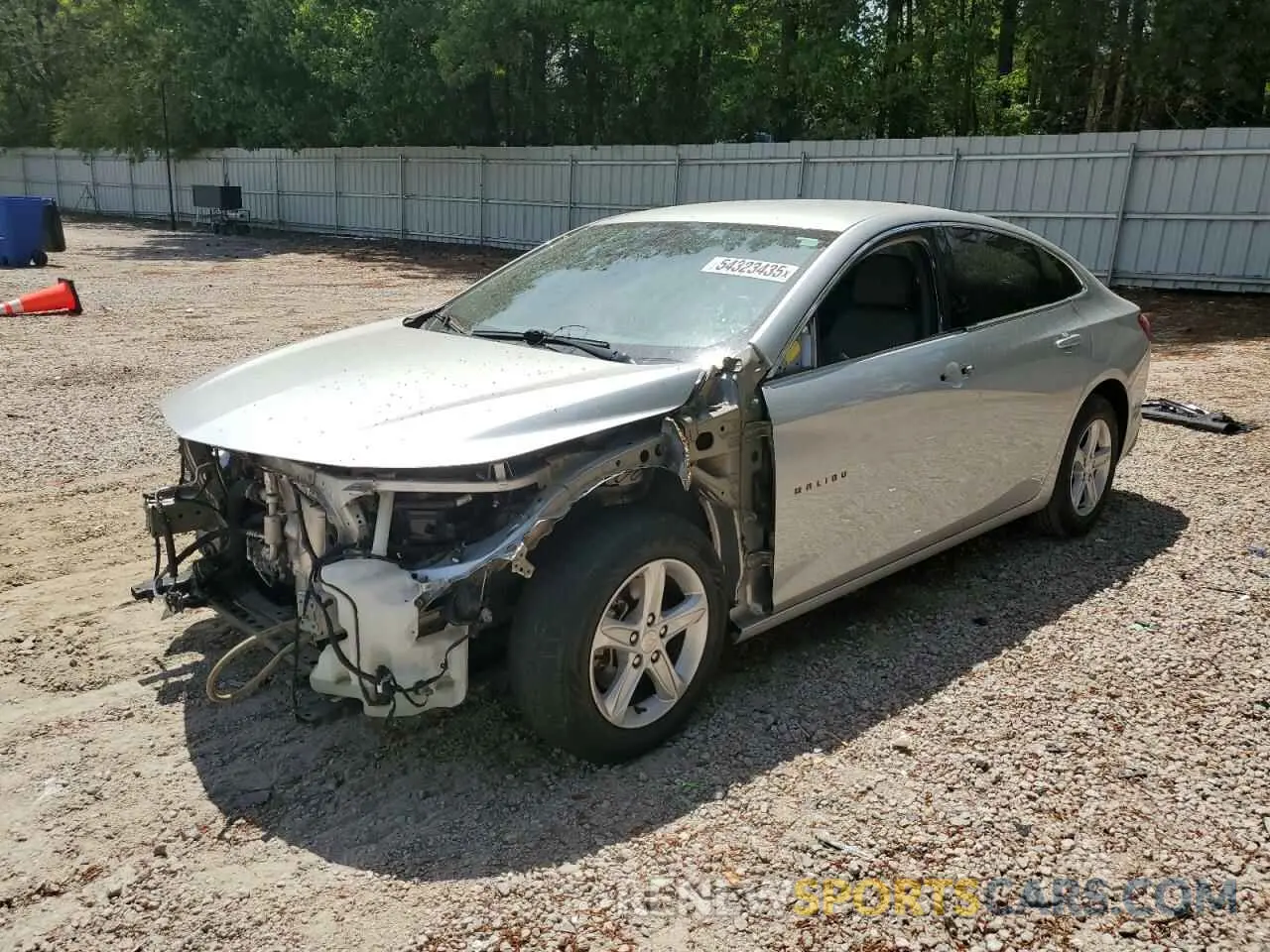 1 Photograph of a damaged car 1G1ZB5ST3LF084038 CHEVROLET MALIBU 2020