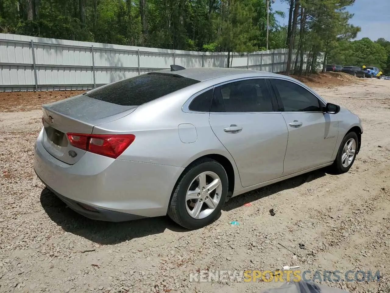 3 Photograph of a damaged car 1G1ZB5ST3LF084038 CHEVROLET MALIBU 2020