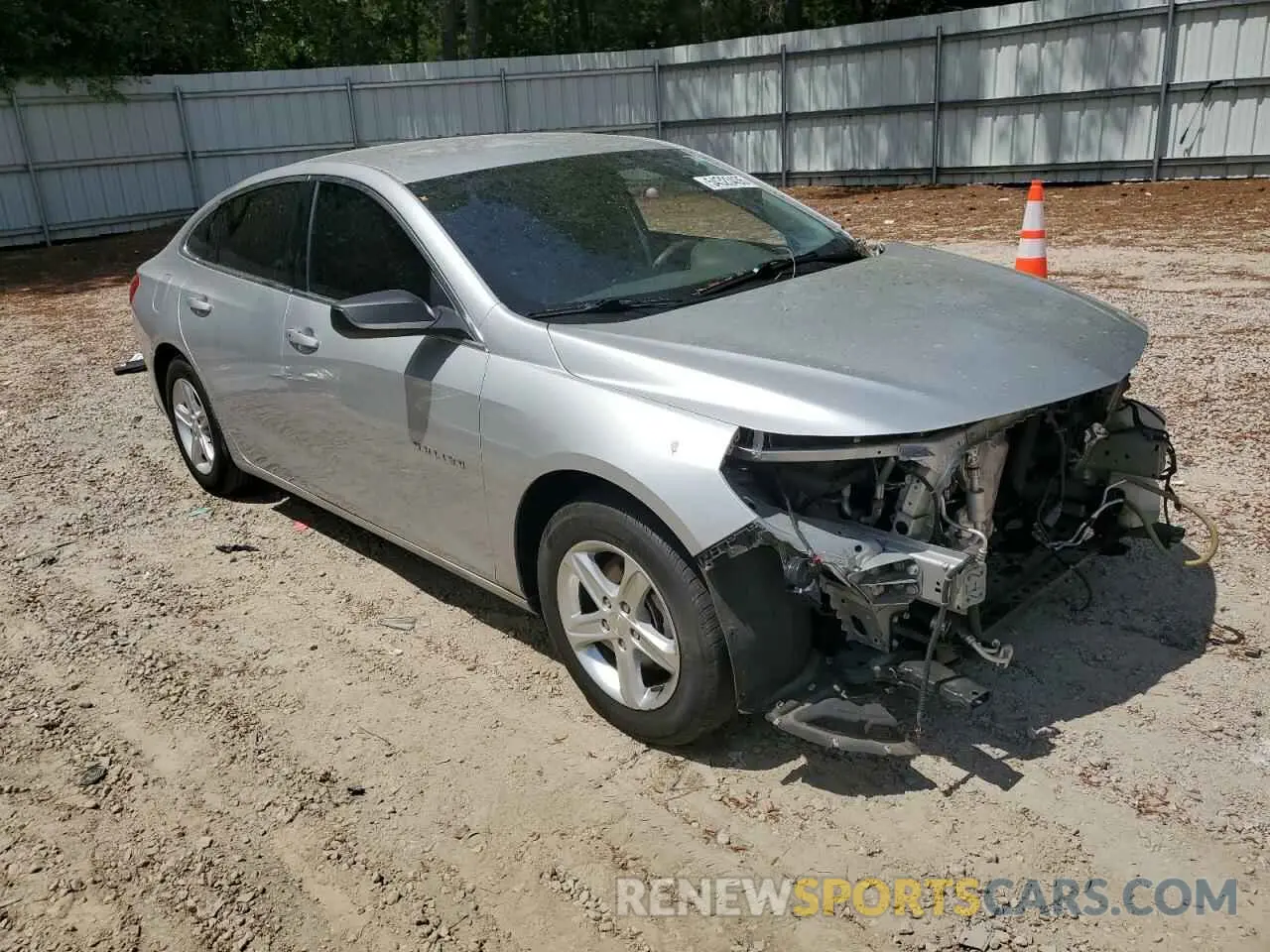 4 Photograph of a damaged car 1G1ZB5ST3LF084038 CHEVROLET MALIBU 2020