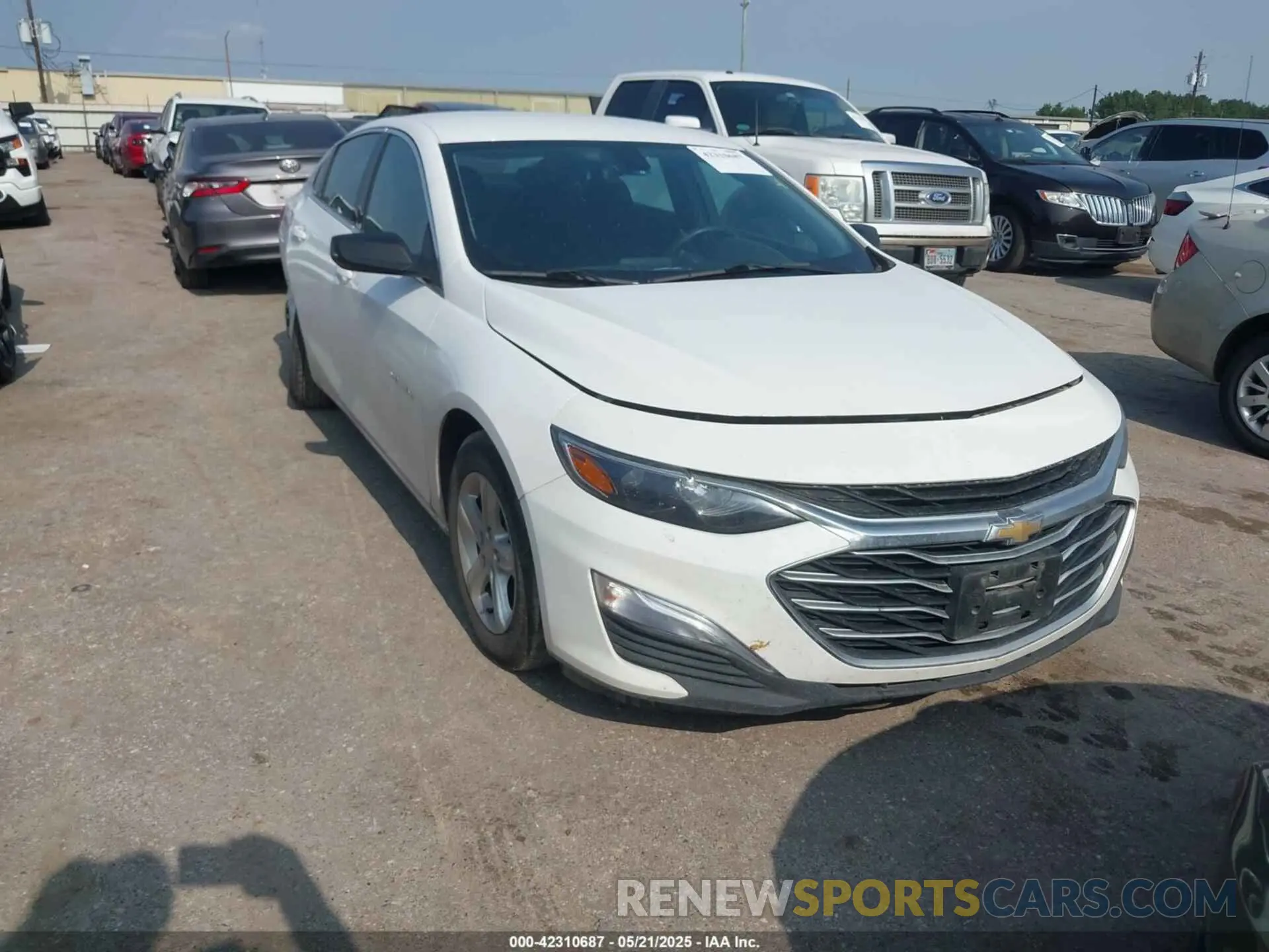 1 Photograph of a damaged car 1G1ZB5ST3LF123467 CHEVROLET MALIBU 2020