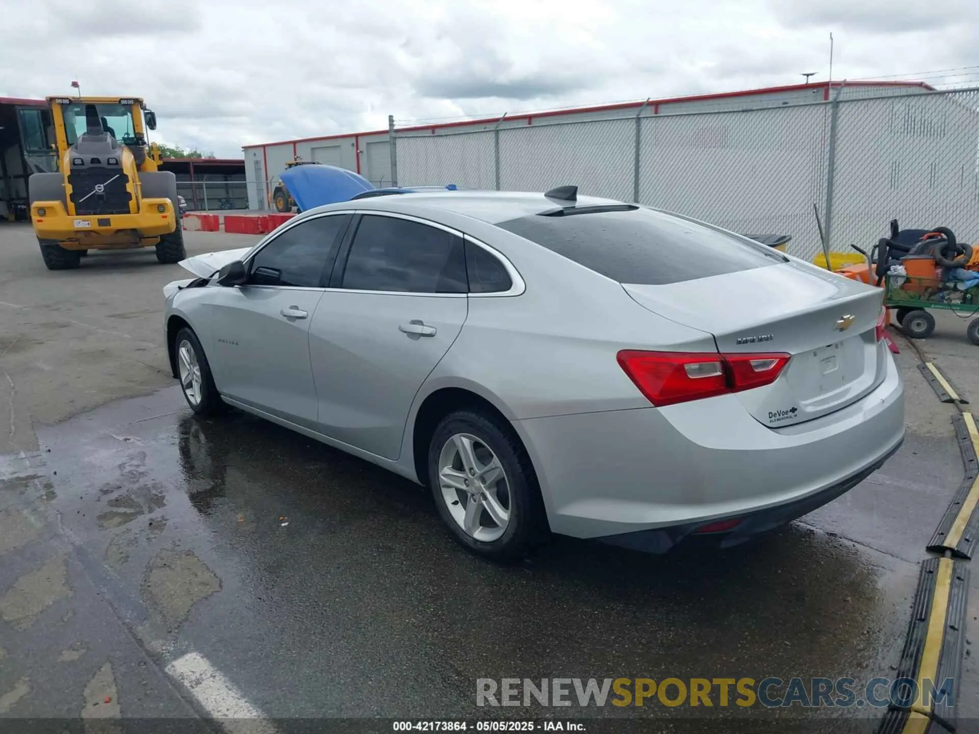 3 Photograph of a damaged car 1G1ZB5ST3LF128684 CHEVROLET MALIBU 2020