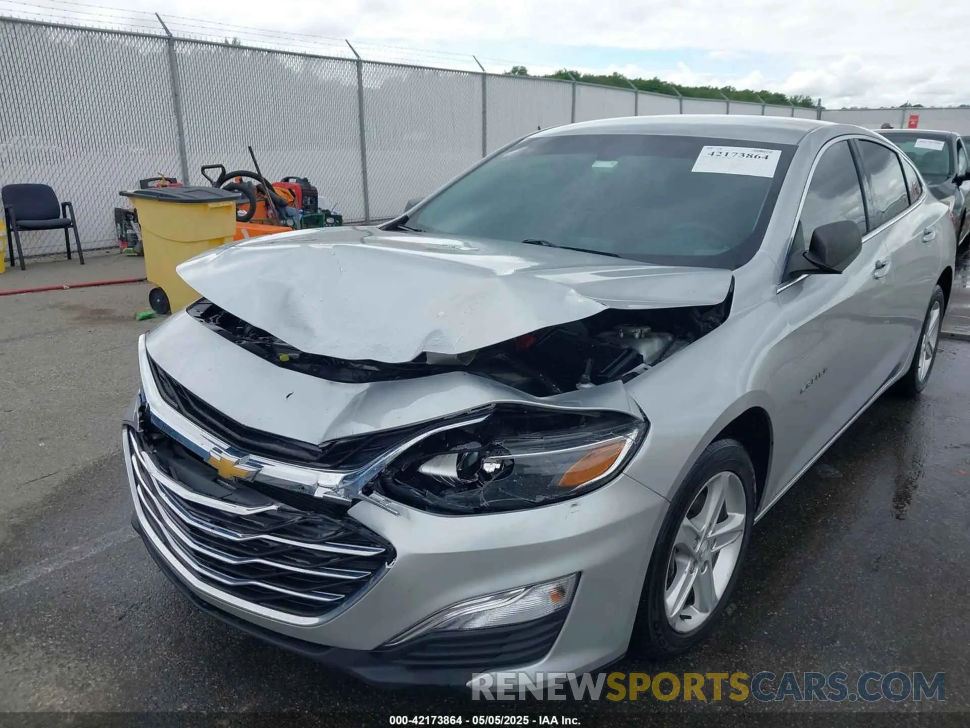 6 Photograph of a damaged car 1G1ZB5ST3LF128684 CHEVROLET MALIBU 2020