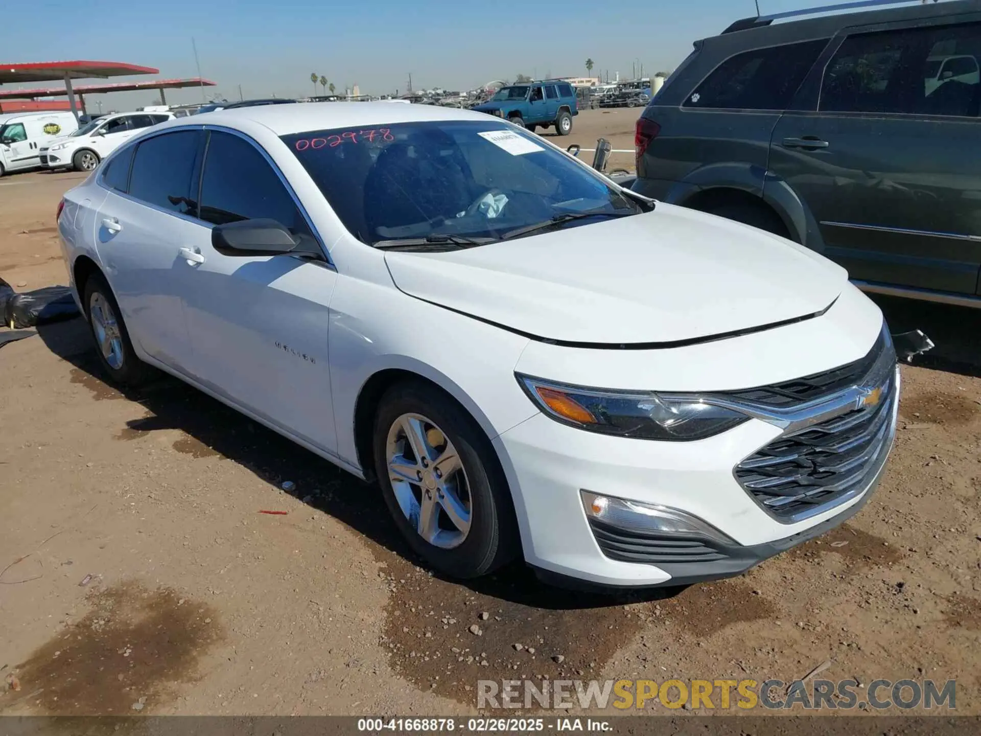 1 Photograph of a damaged car 1G1ZB5ST4LF002978 CHEVROLET MALIBU 2020