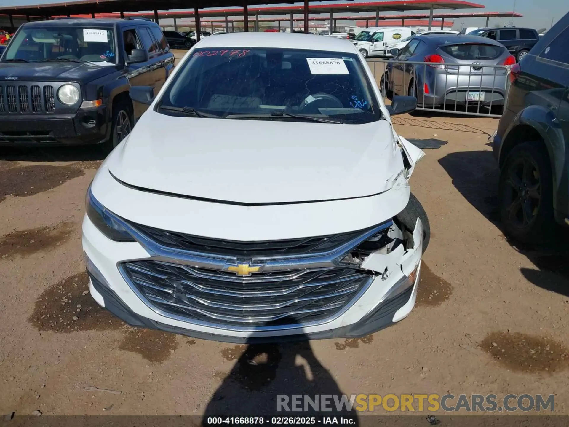 13 Photograph of a damaged car 1G1ZB5ST4LF002978 CHEVROLET MALIBU 2020