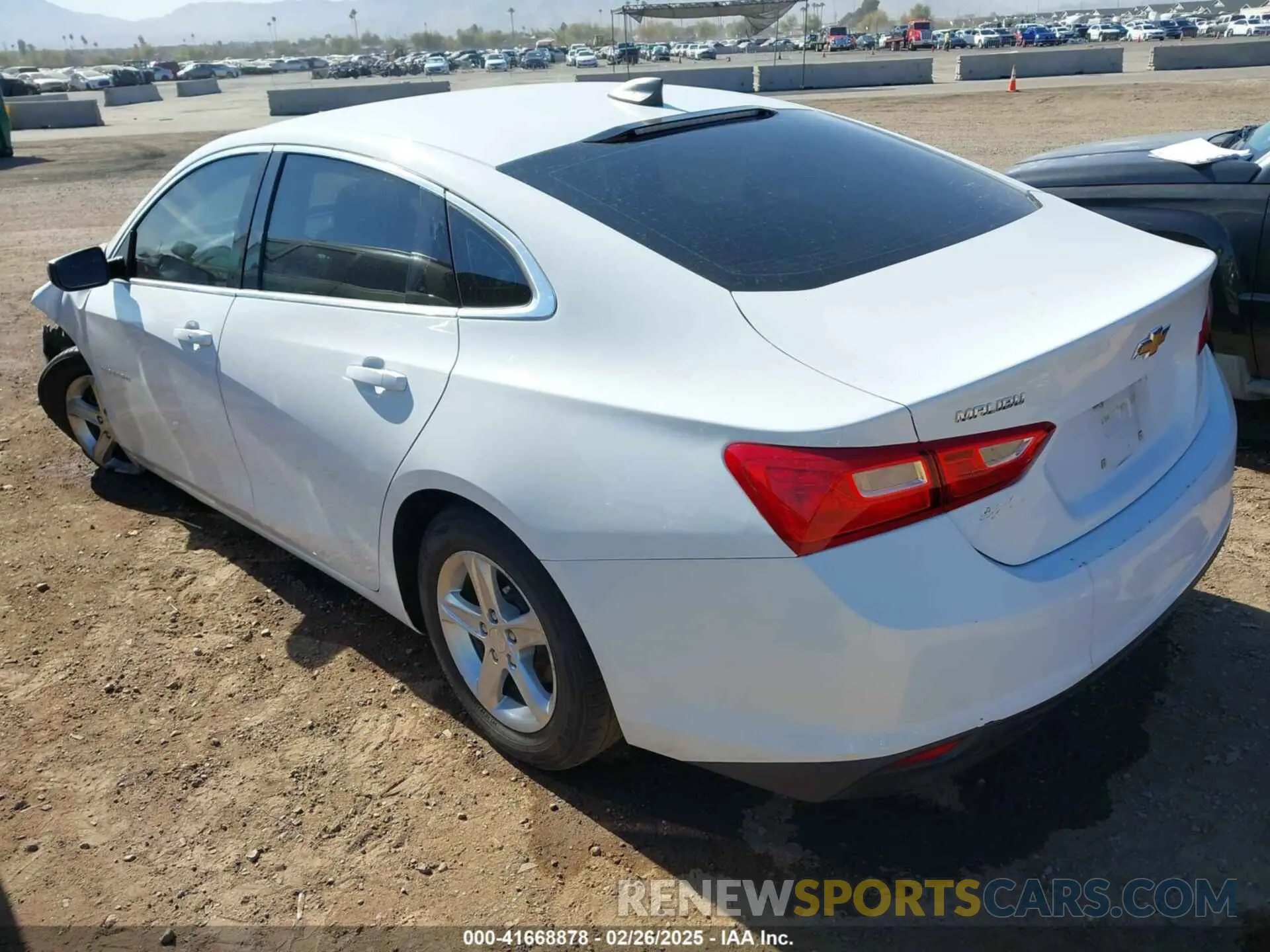 3 Photograph of a damaged car 1G1ZB5ST4LF002978 CHEVROLET MALIBU 2020